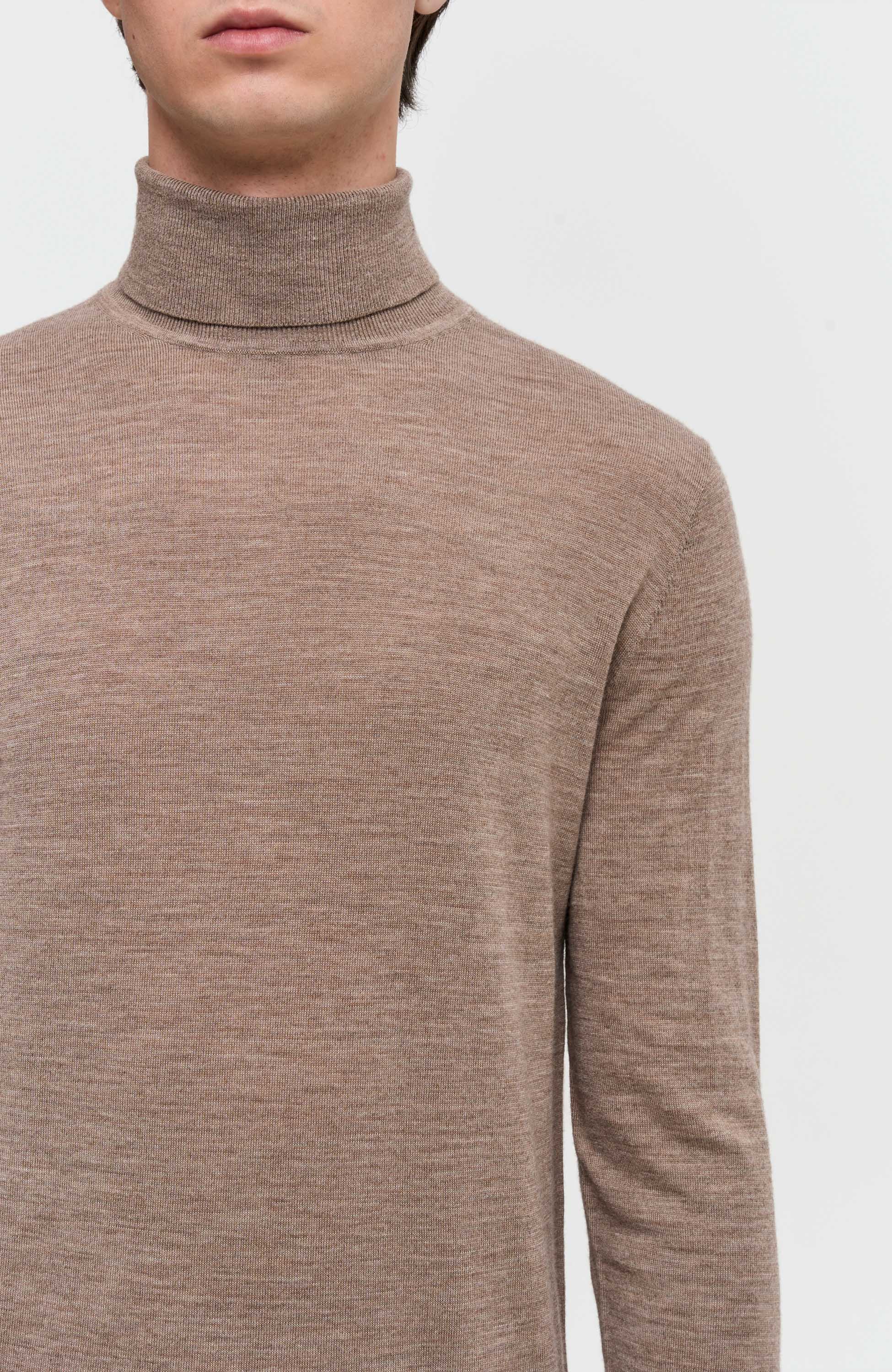 Tiger of sweden Beige Merino rollneck pullover nevile image 5