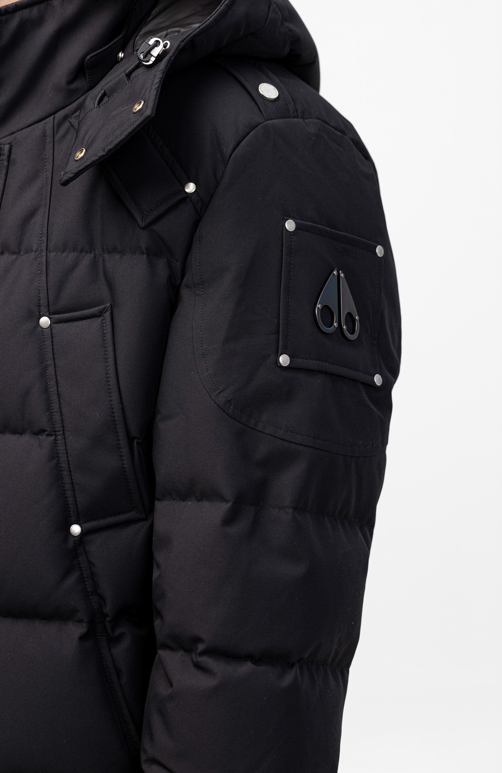 Moose knuckles Black Kapuutsiga udusuleparka cloud image 11