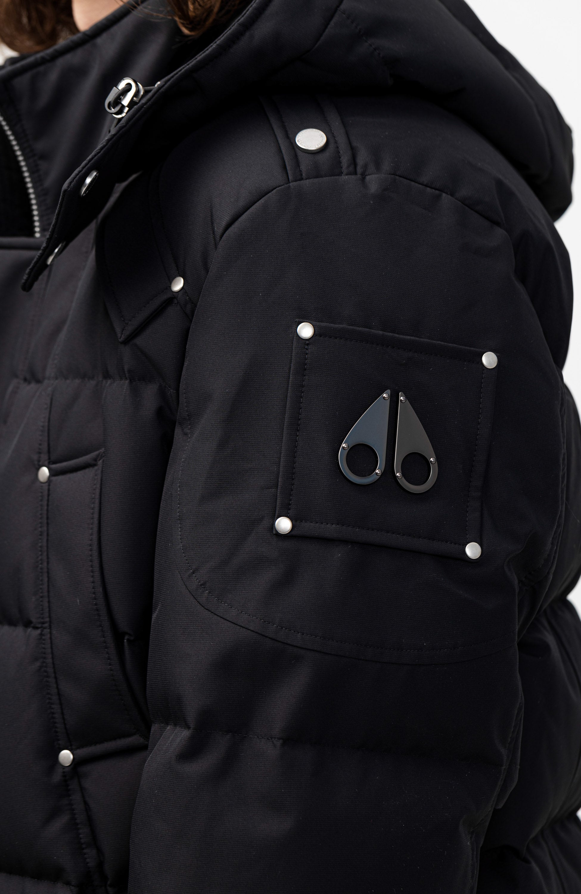 Moose knuckles Black Kapuutsiga udusuleparka cloud image 10