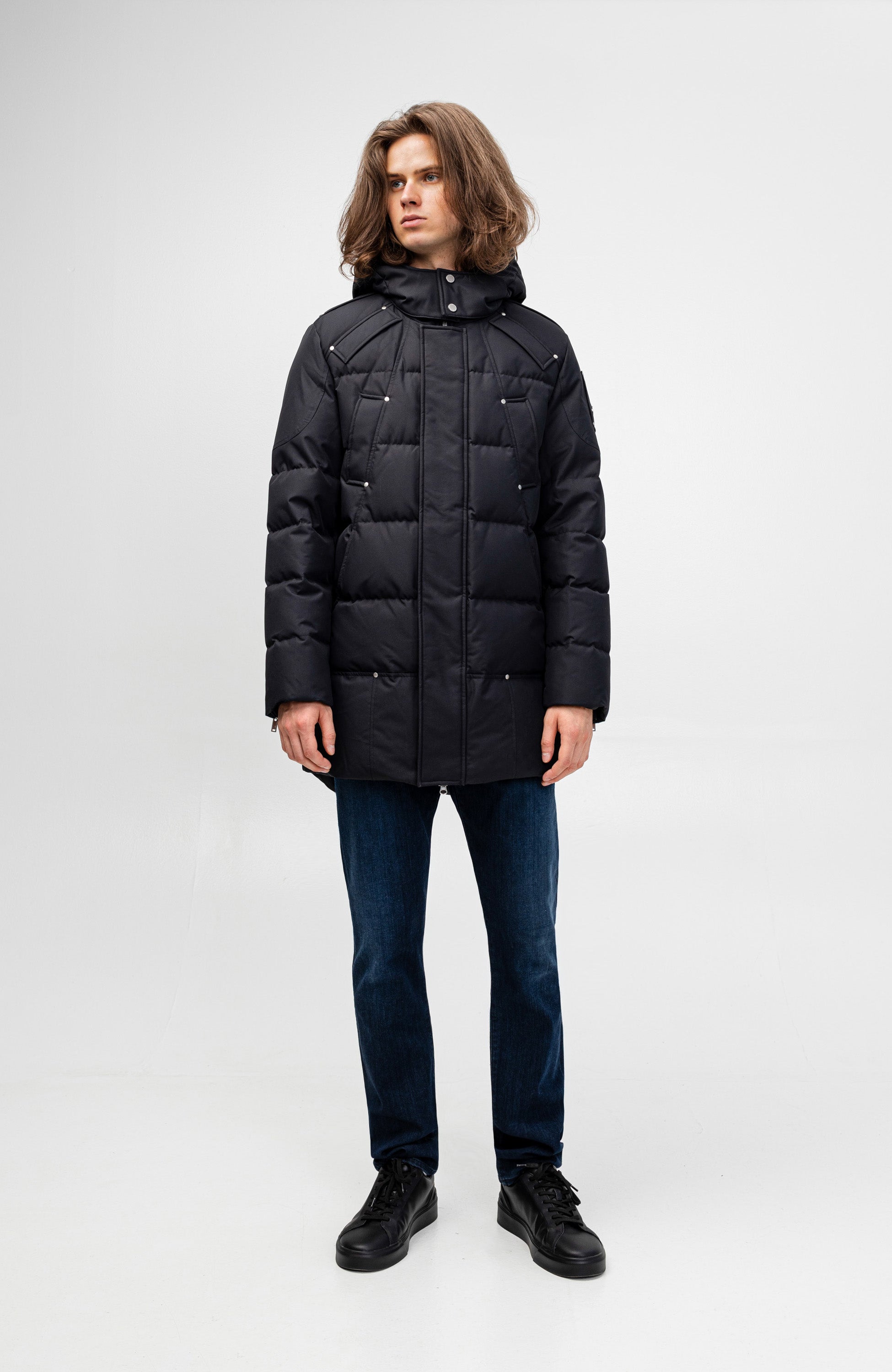 Moose knuckles Black Kapuutsiga udusuleparka cloud image 6