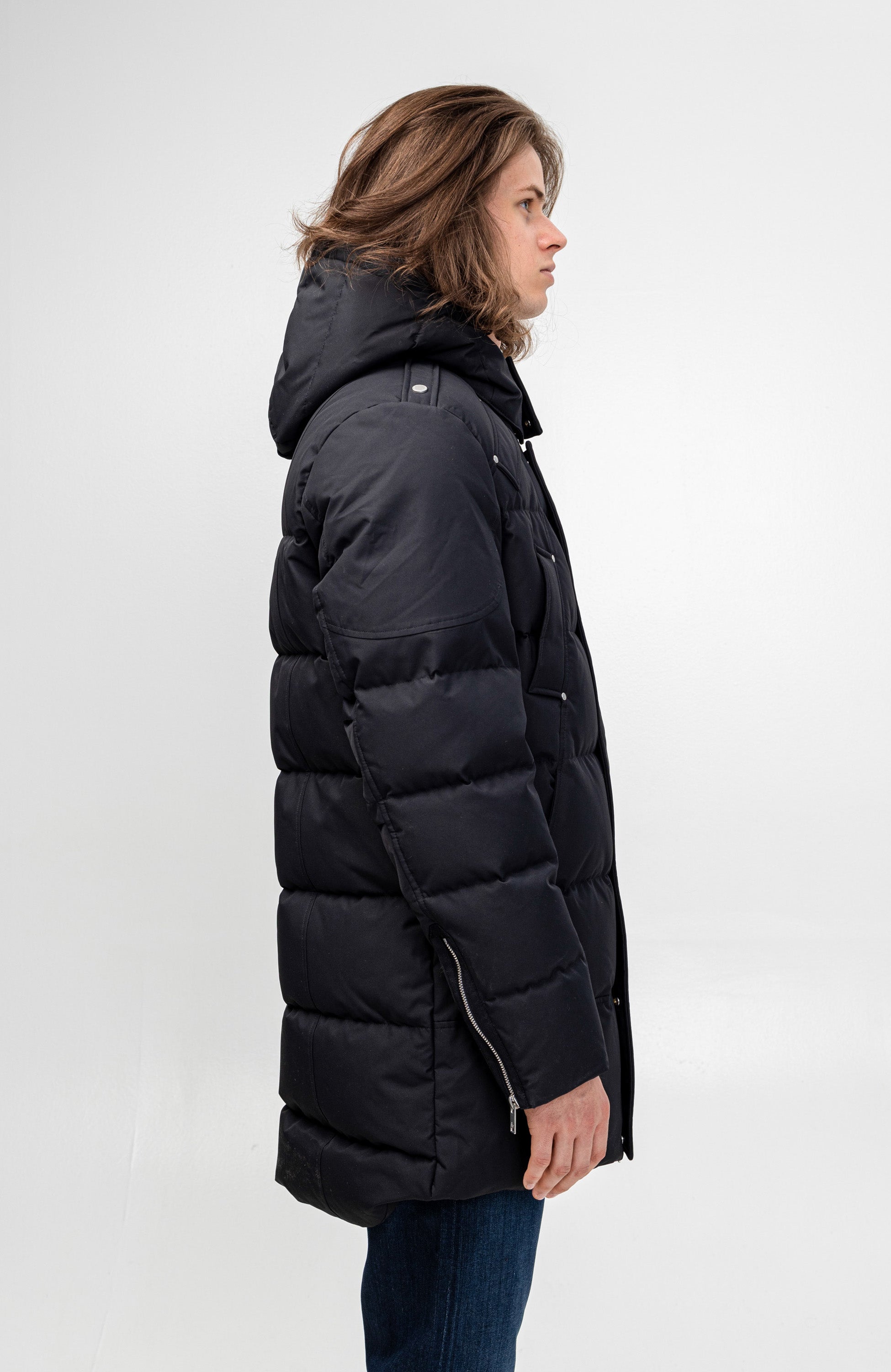 Moose knuckles Black Kapuutsiga udusuleparka cloud image 4