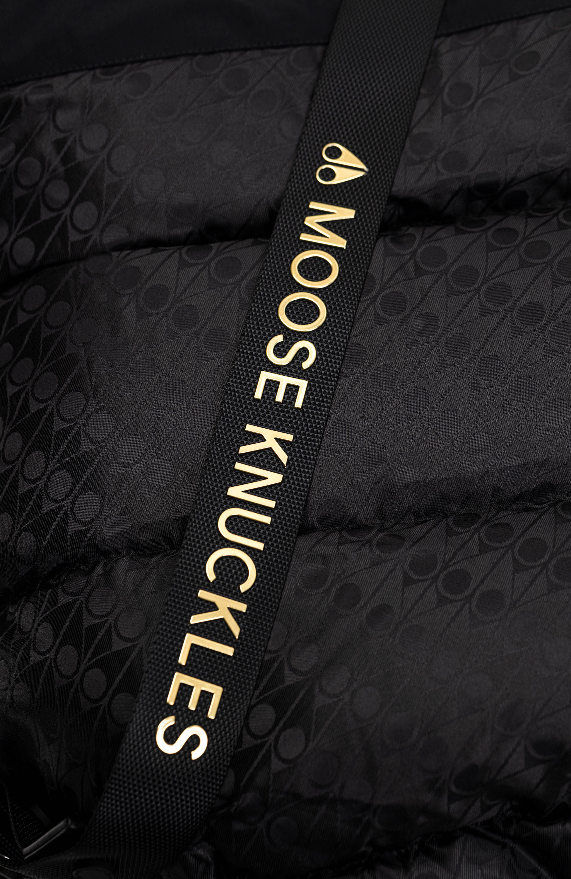 Moose knuckles Black Hooded bomber jacket stagg image 11