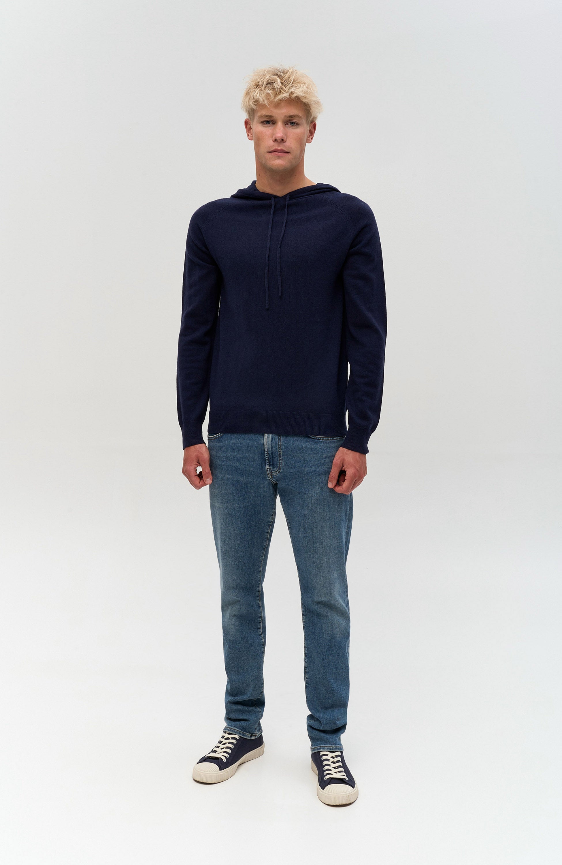 Tiger of sweden Navy Hooded pullover nakkne image 6