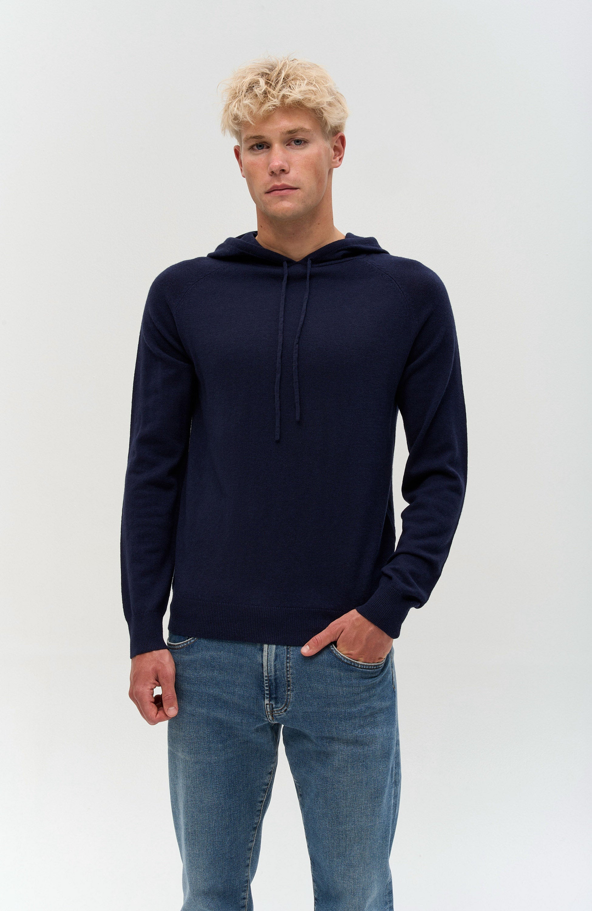 Tiger of sweden Navy Hooded pullover nakkne image 1