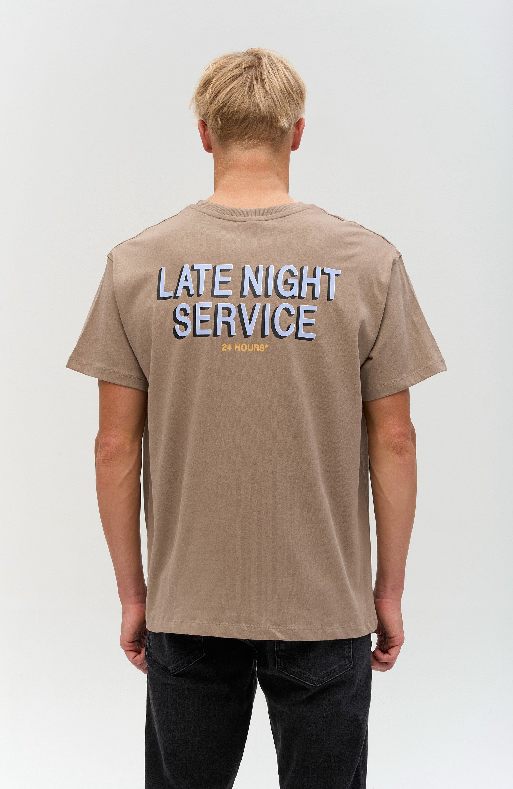 Koszulka bawełniana LATE NIGHT SERVICE