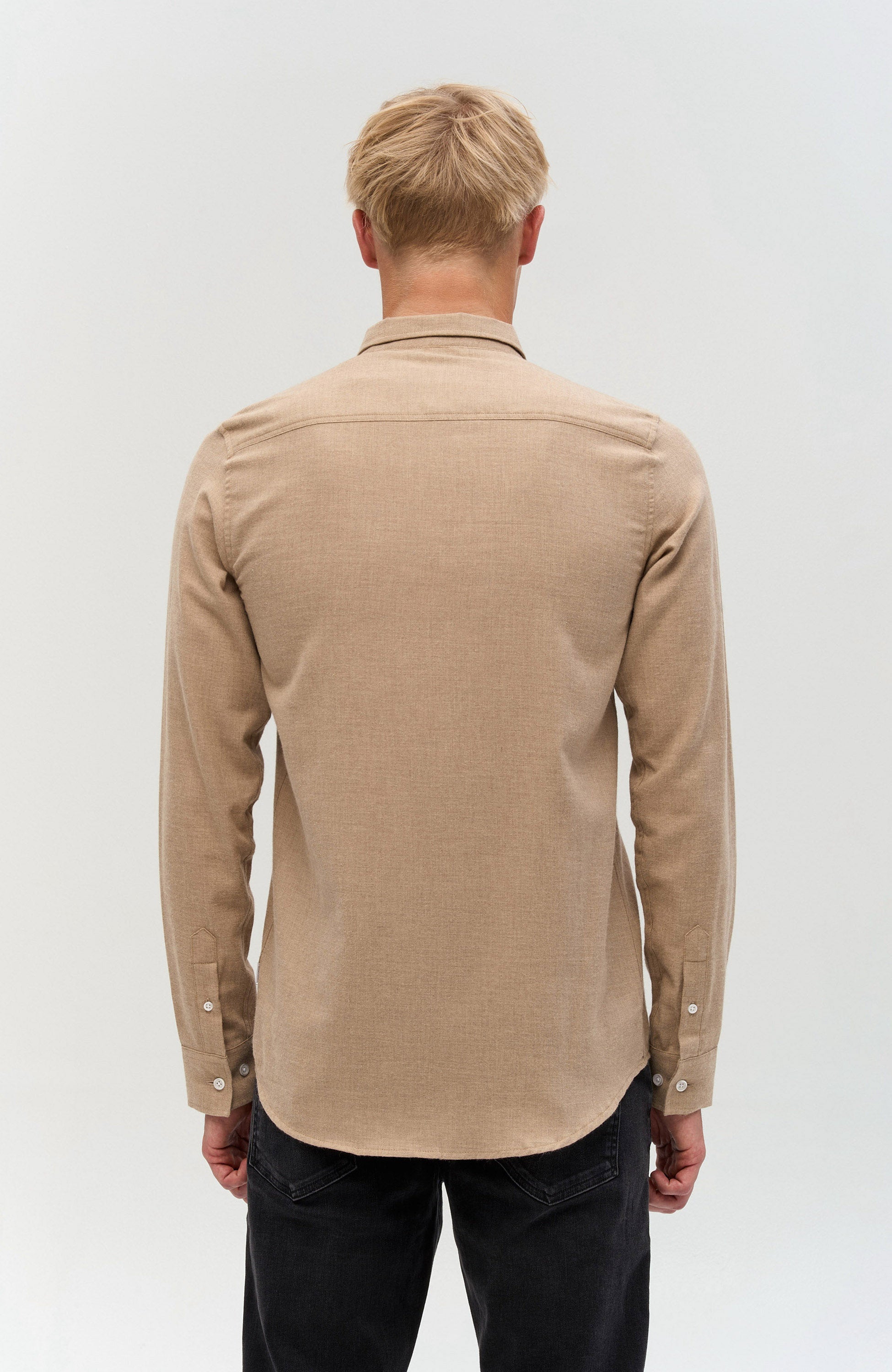 Les deux Neutral Cotton shirt desert image 3