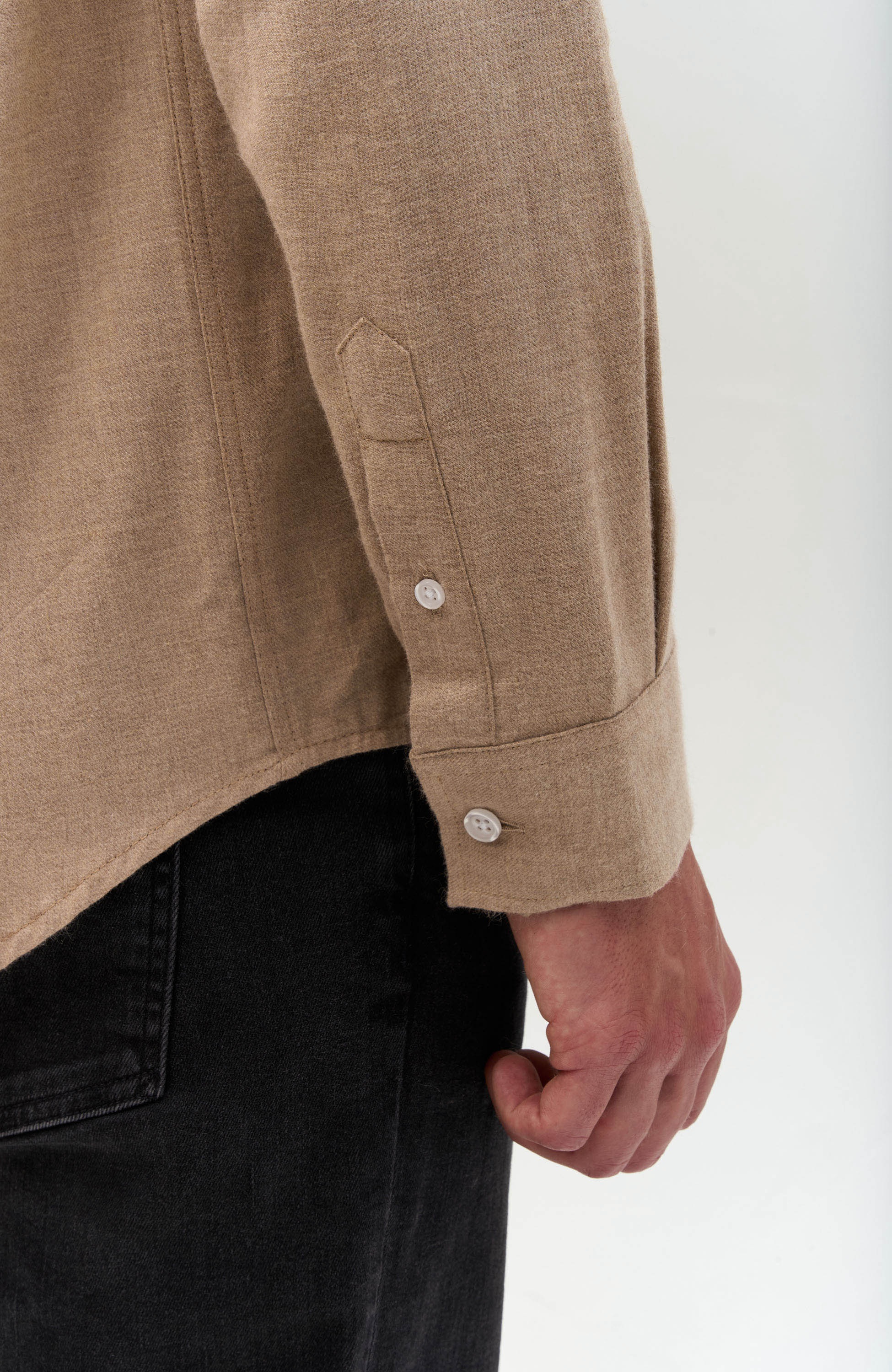 Les deux Neutral Cotton shirt desert image 5