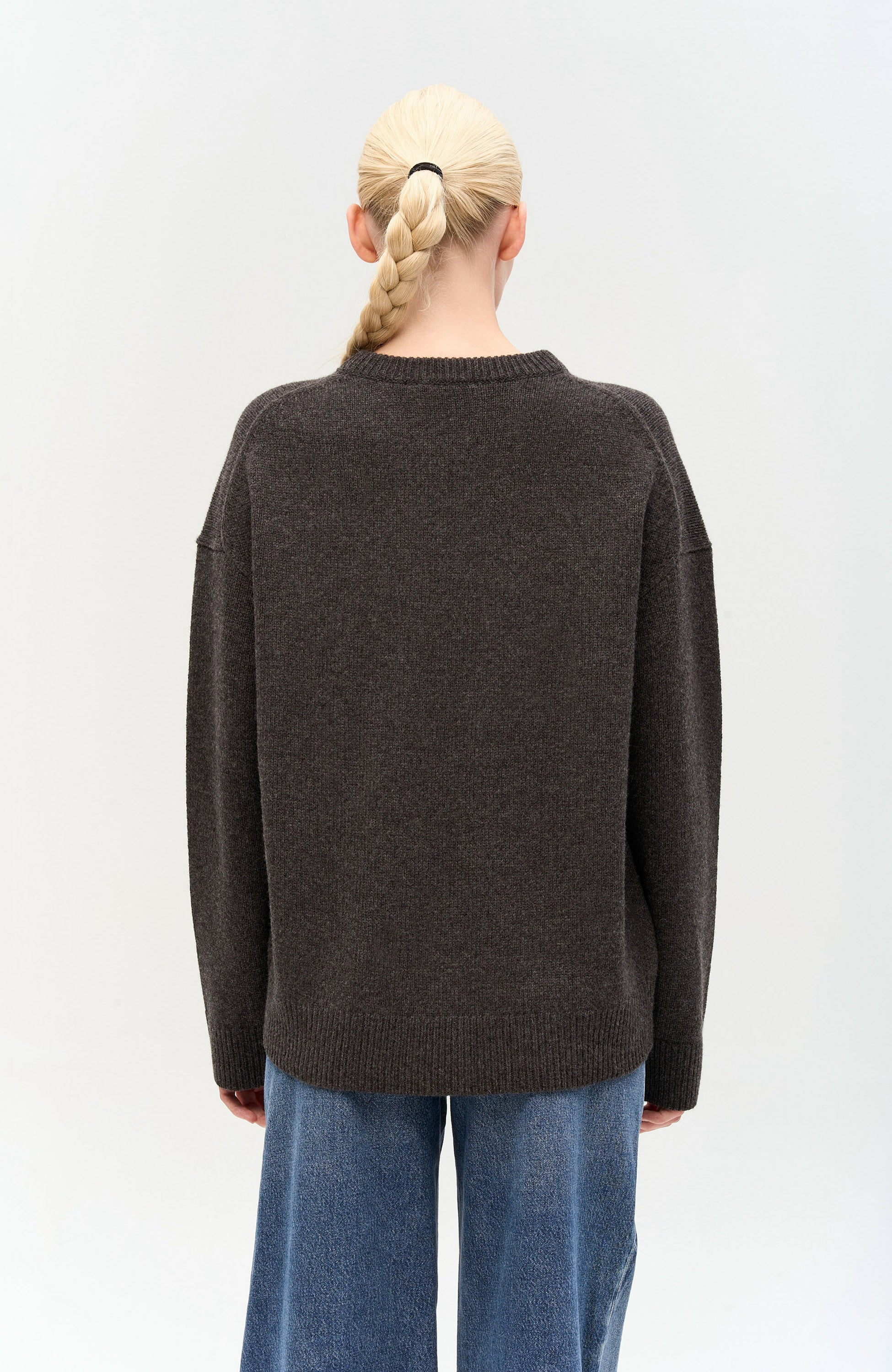 Tiger of sweden Grey Ümara kaelusega villast pullover likha image 4