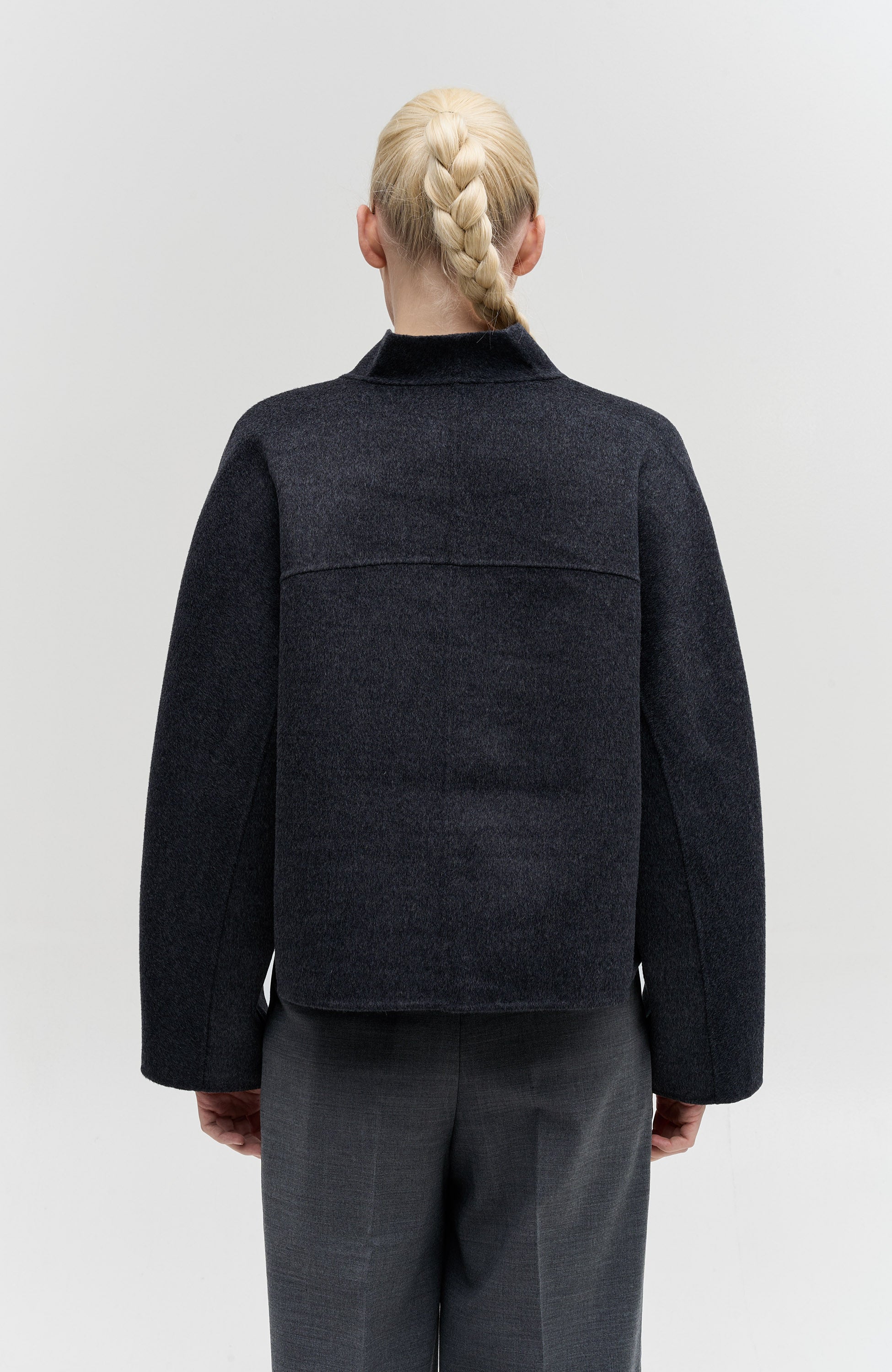 House of dagmar Grey Short double jacket image 4