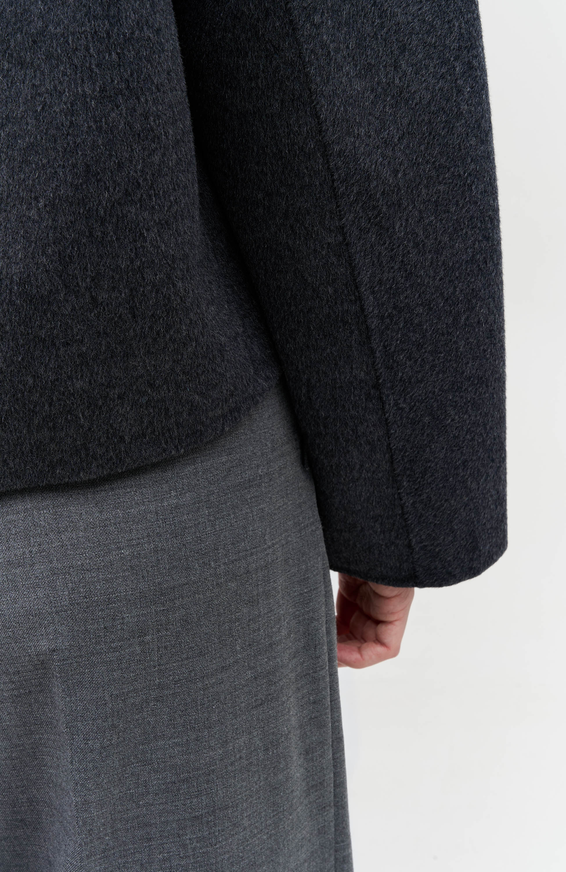 House of dagmar Grey Short double jacket image 7
