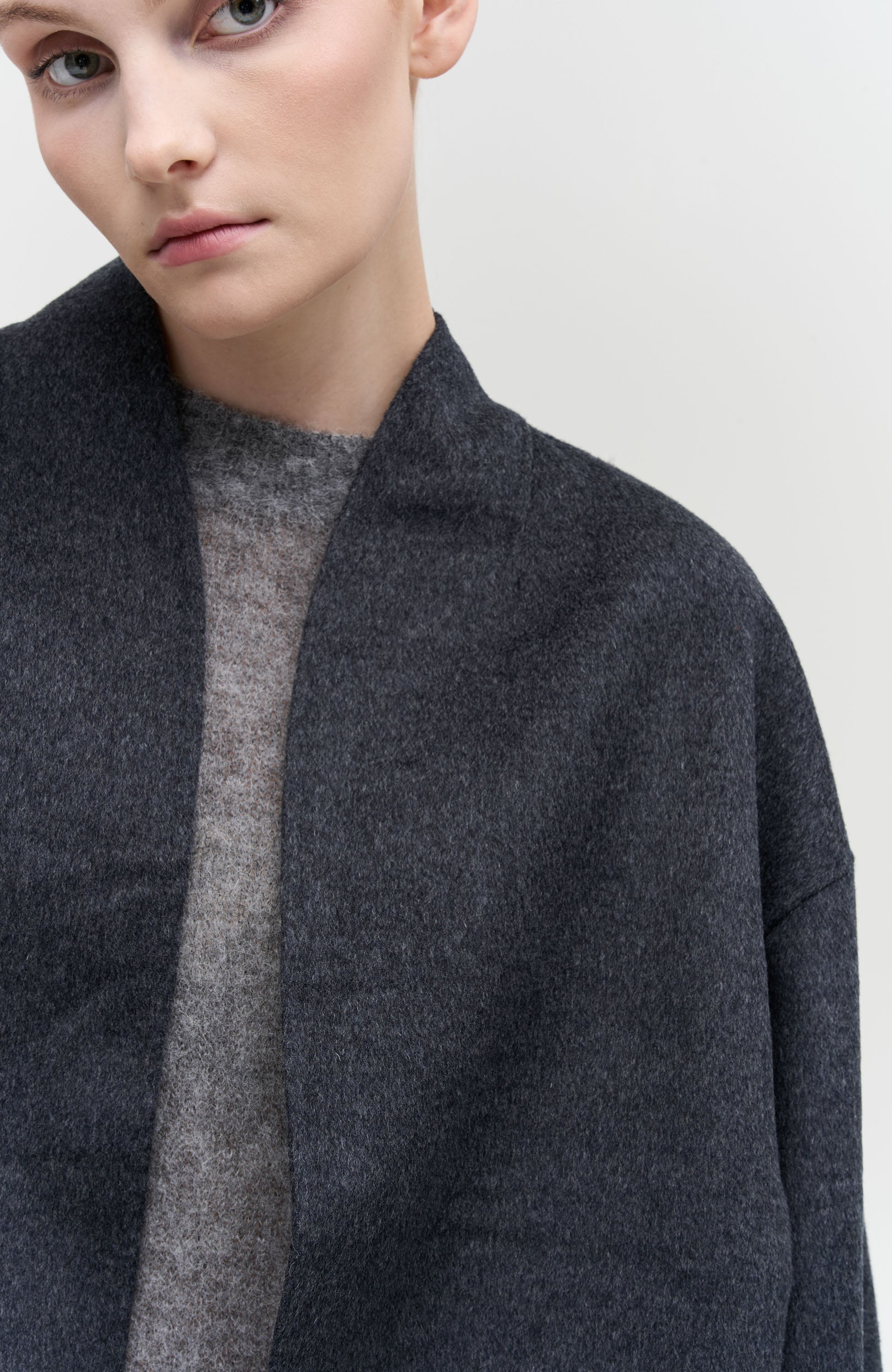 House of dagmar Grey Short double jacket image 6