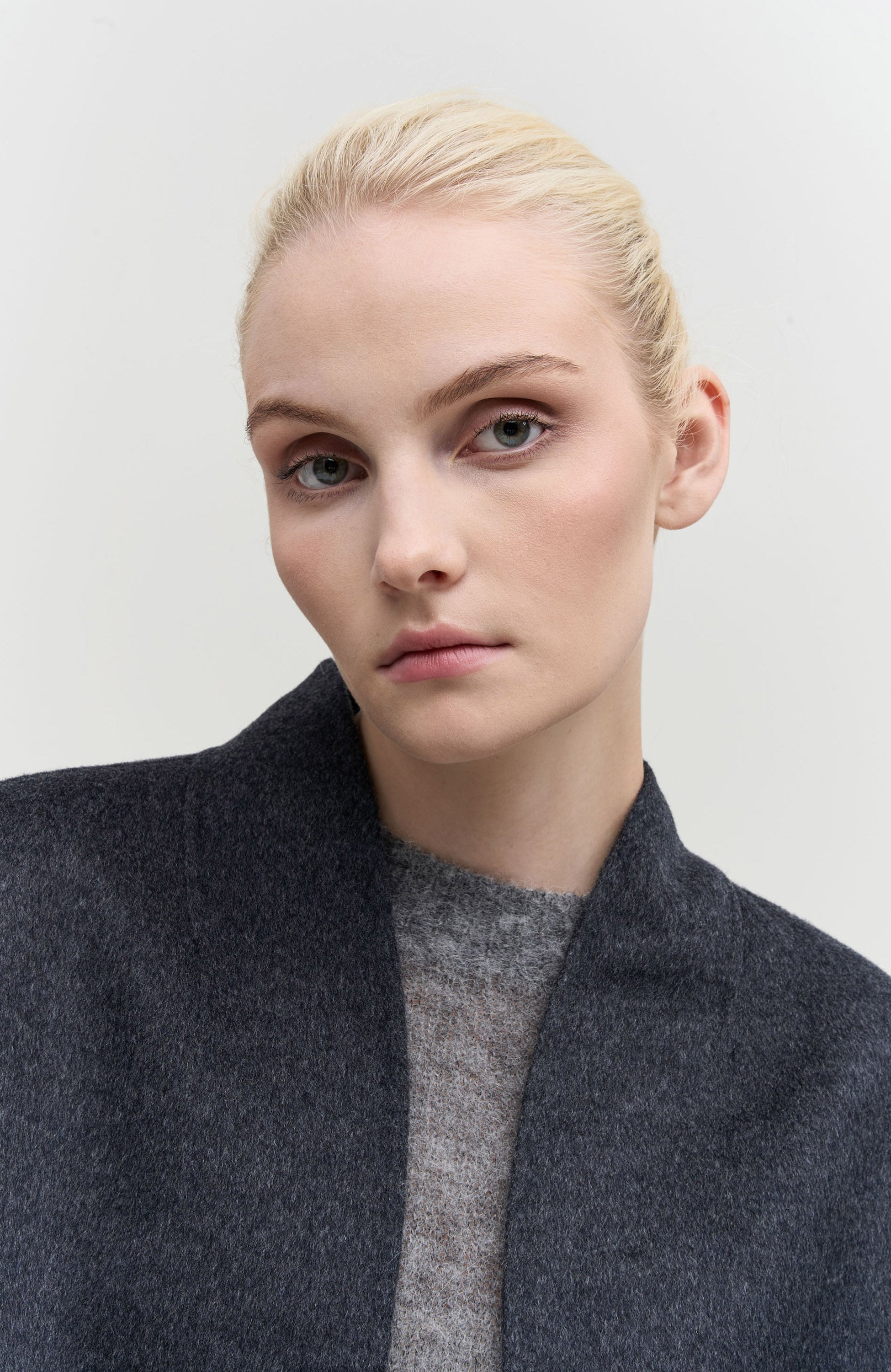 House of dagmar Grey Short double jacket image 5