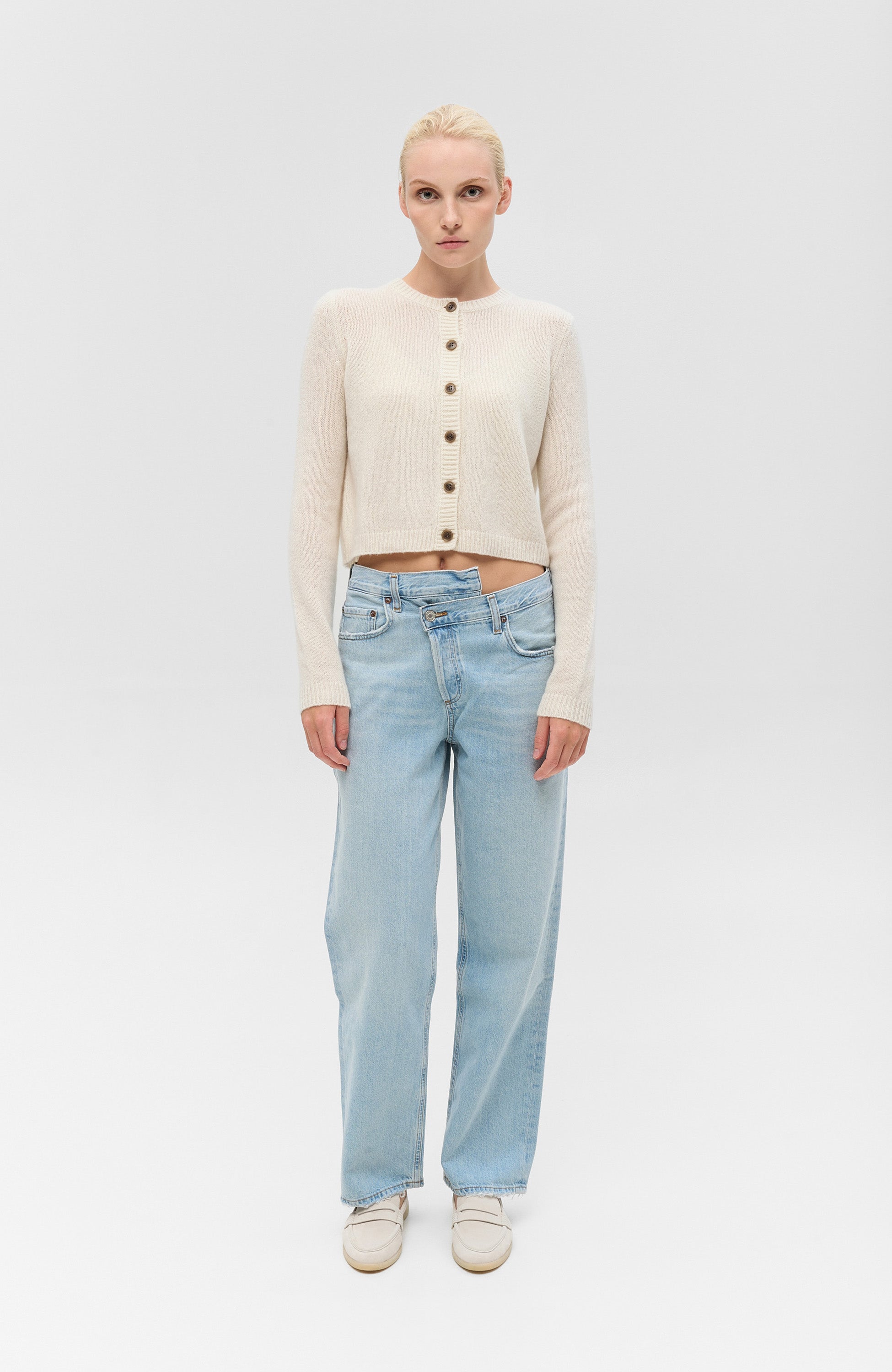 Lisa yang Neutral Cashmere cardigan felicia image 6