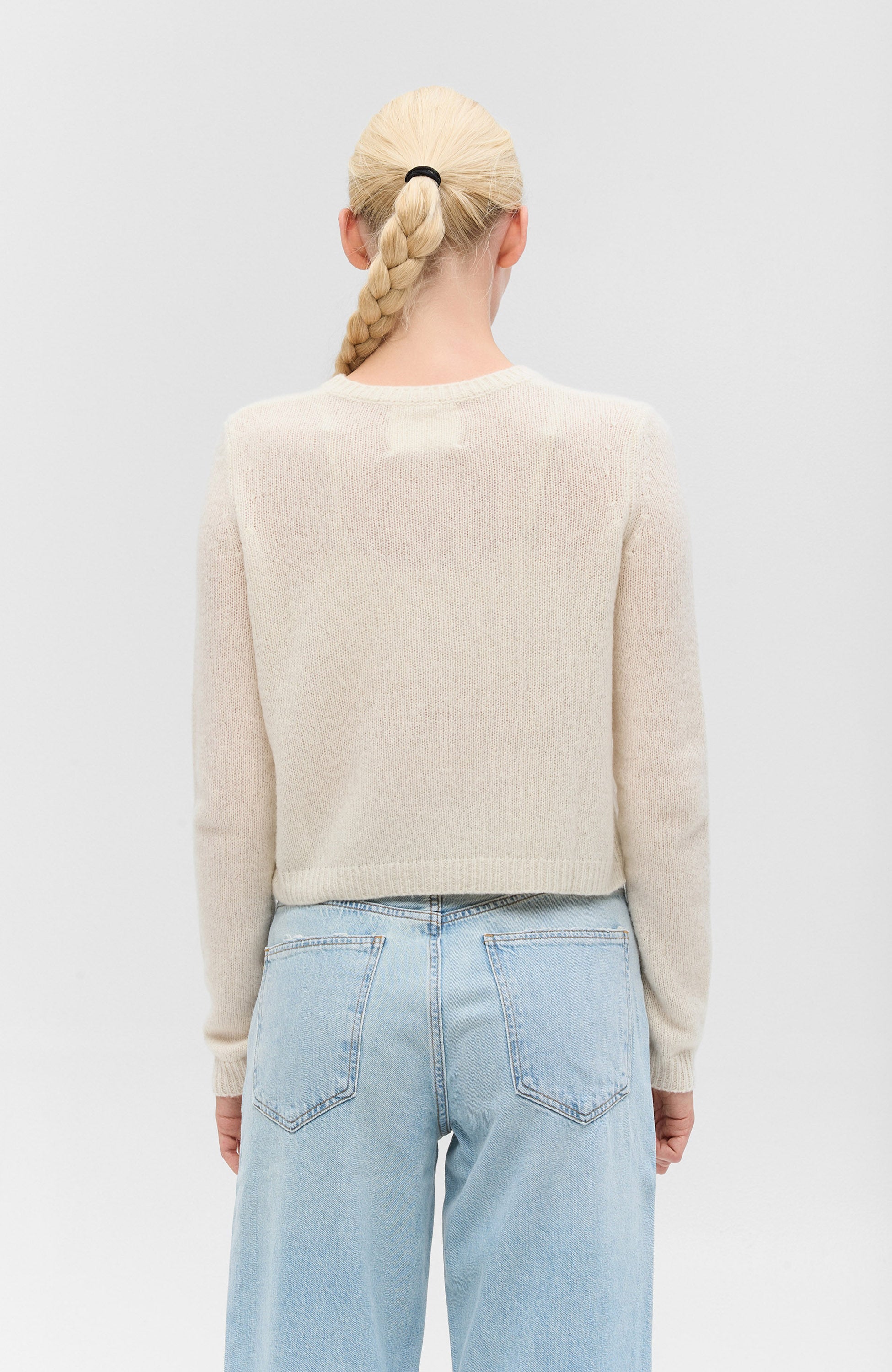 Lisa yang Neutral Cashmere cardigan felicia image 4