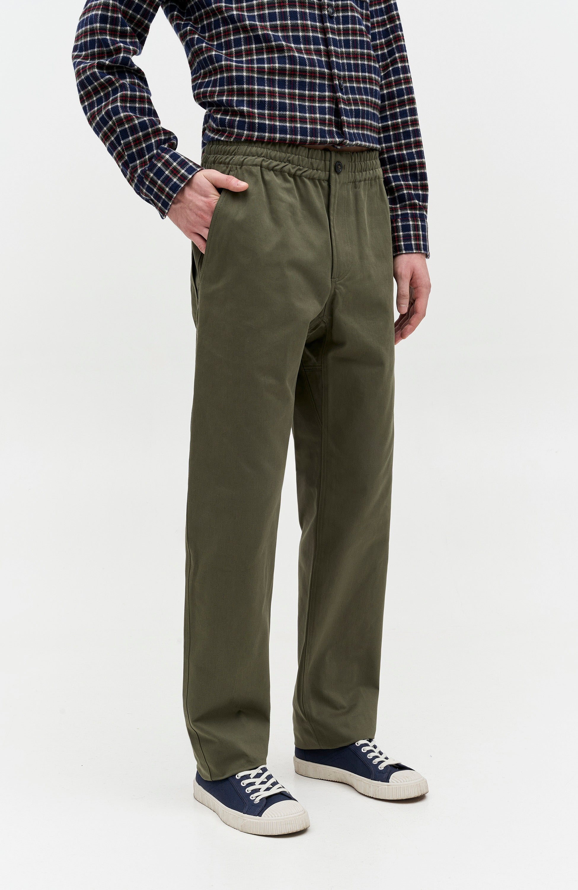 A.p.c. Green Loose-fit cargo trousers chuck image 3