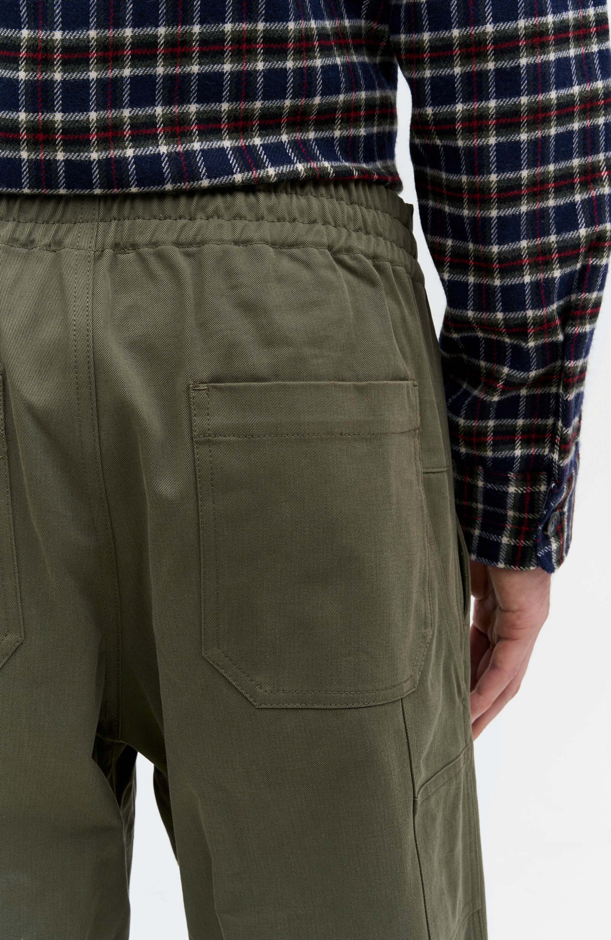 A.p.c. Green Loose-fit cargo trousers chuck image 7