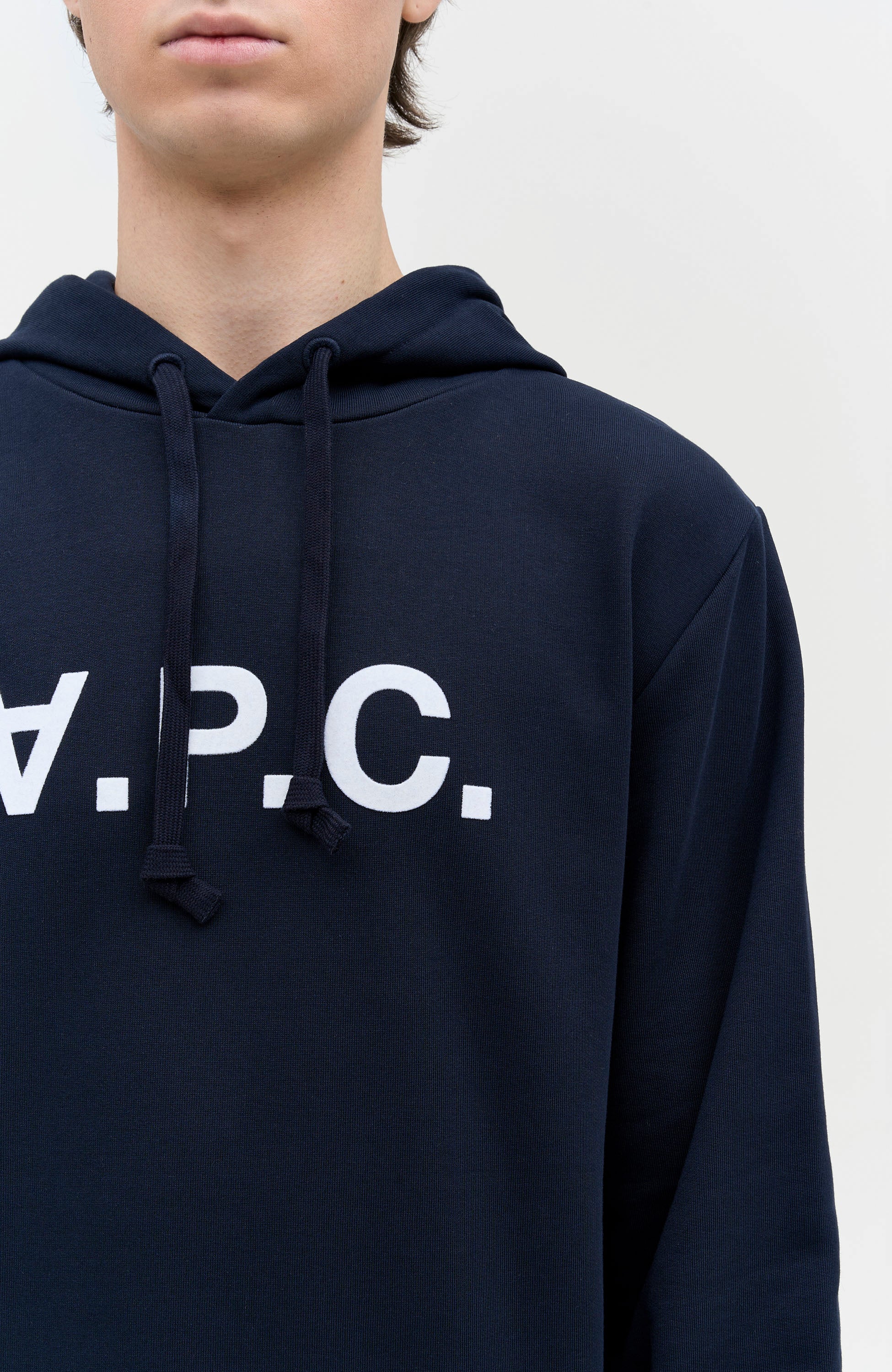 A.p.c. Navy Cotton hoodie standard a.p.c. image 5