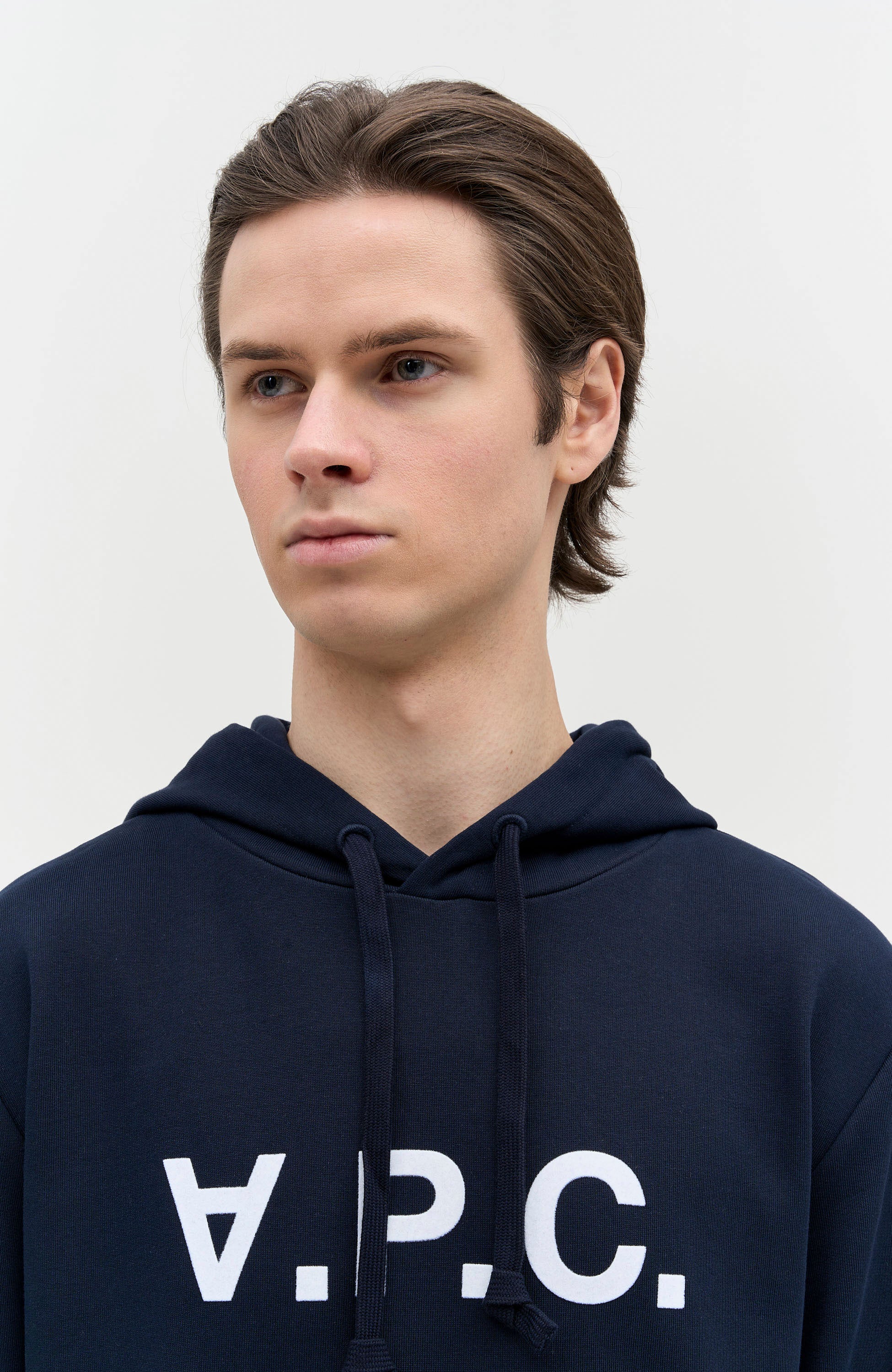 A.p.c. Navy Cotton hoodie standard a.p.c. image 4