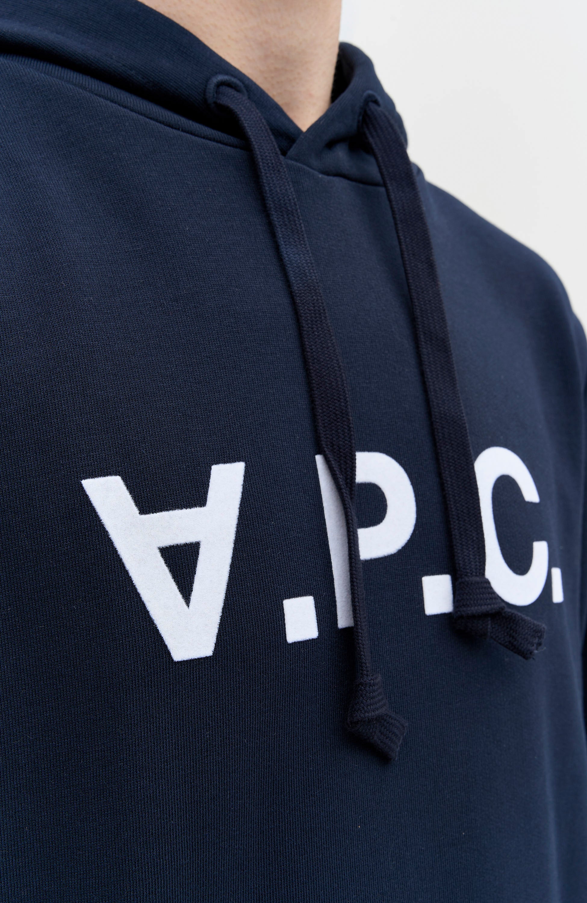 A.p.c. Navy Cotton hoodie standard a.p.c. image 6
