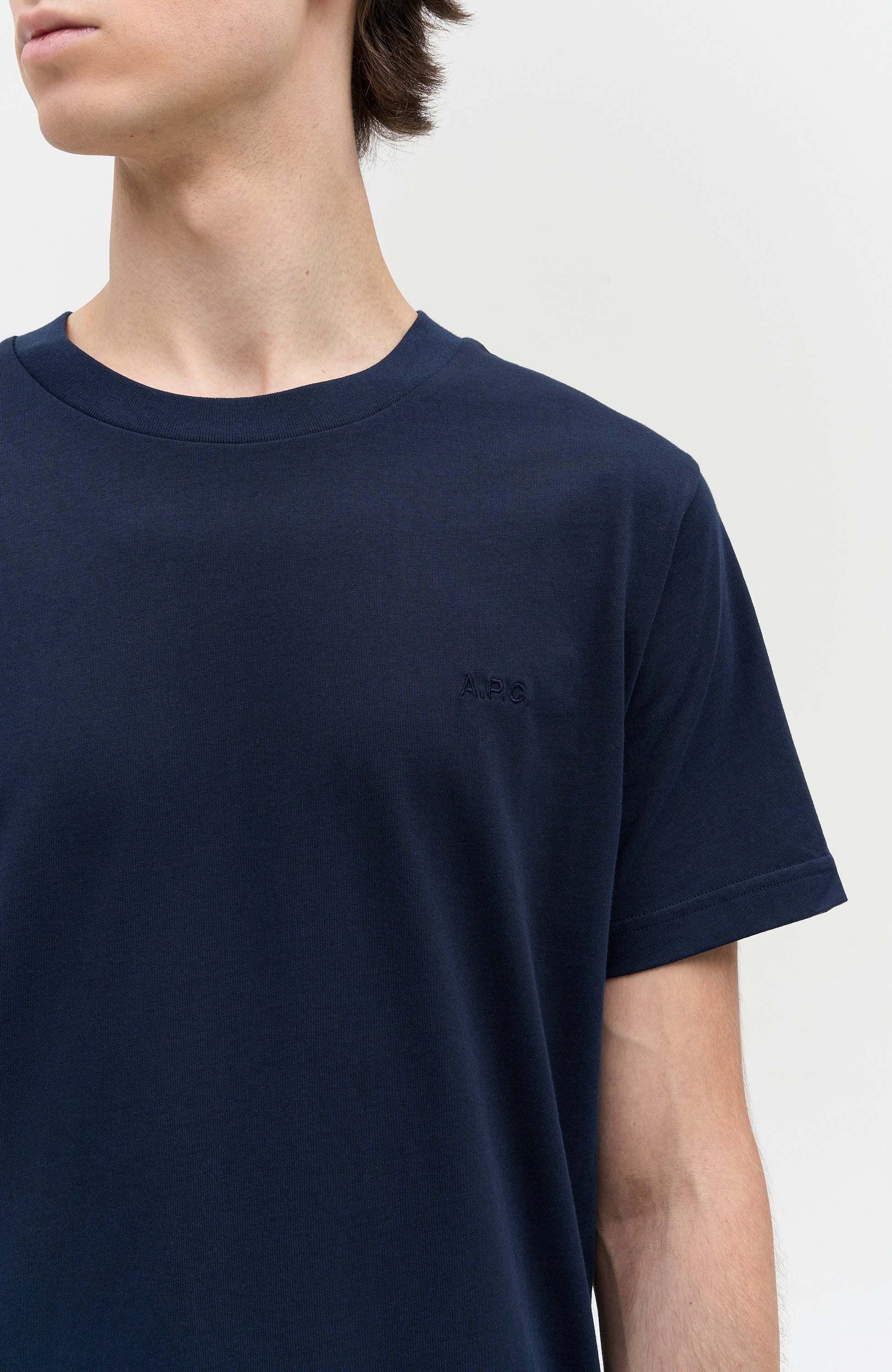 A.p.c. Navy Cotton t-shirt standard a.p.c. image 7