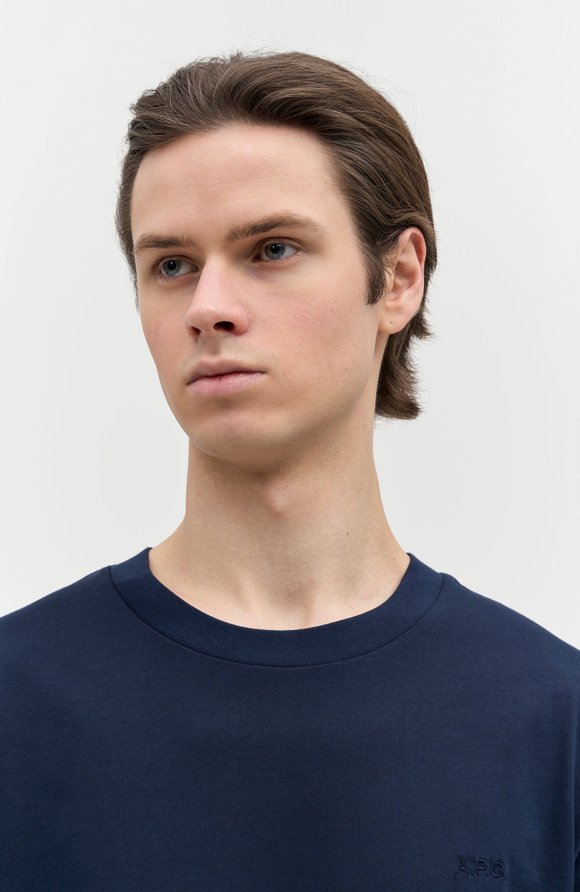 A.p.c. Navy Cotton t-shirt standard a.p.c. image 6