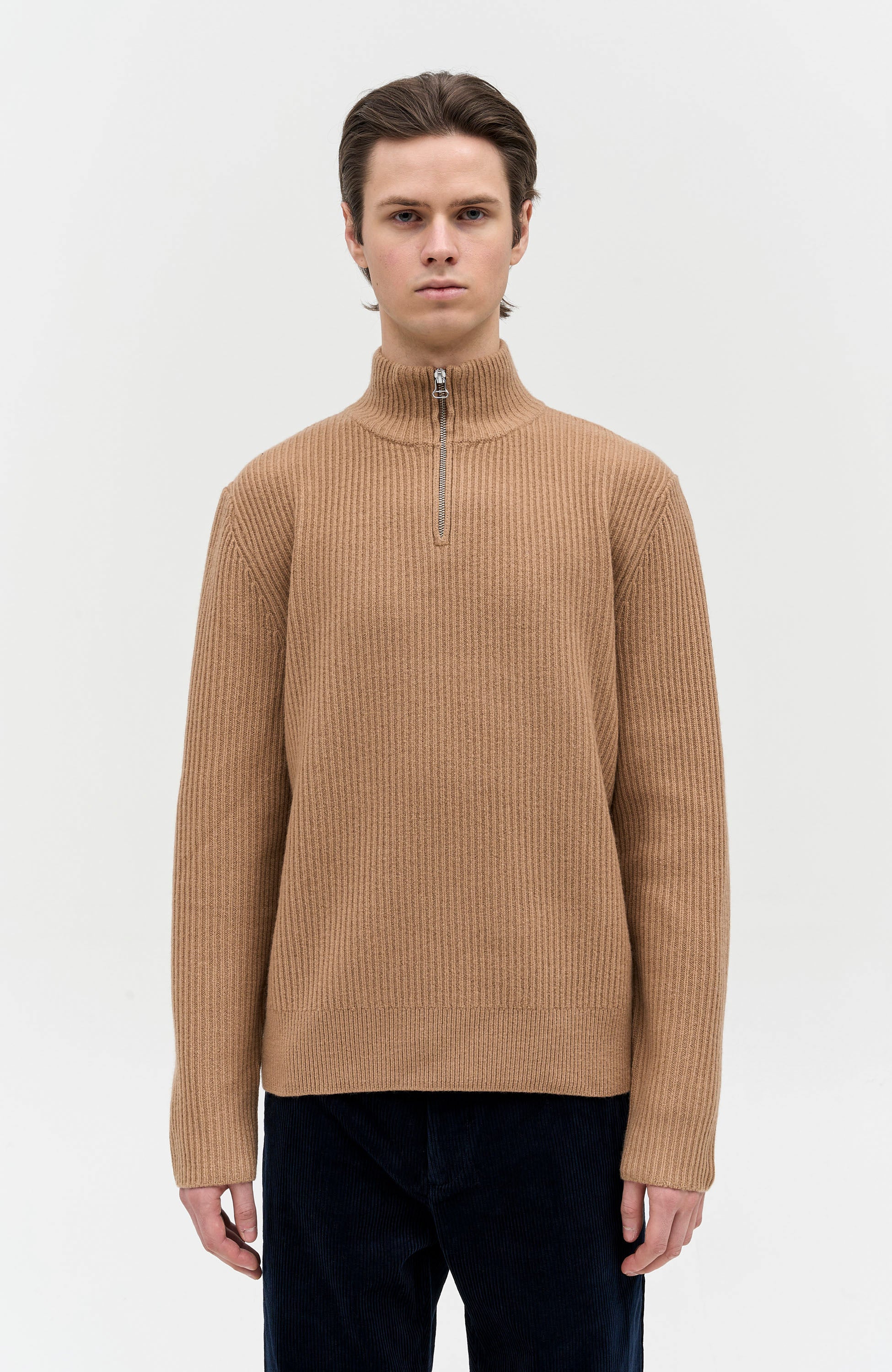 A.p.c. Brown Trucker wool jumper alex image 1