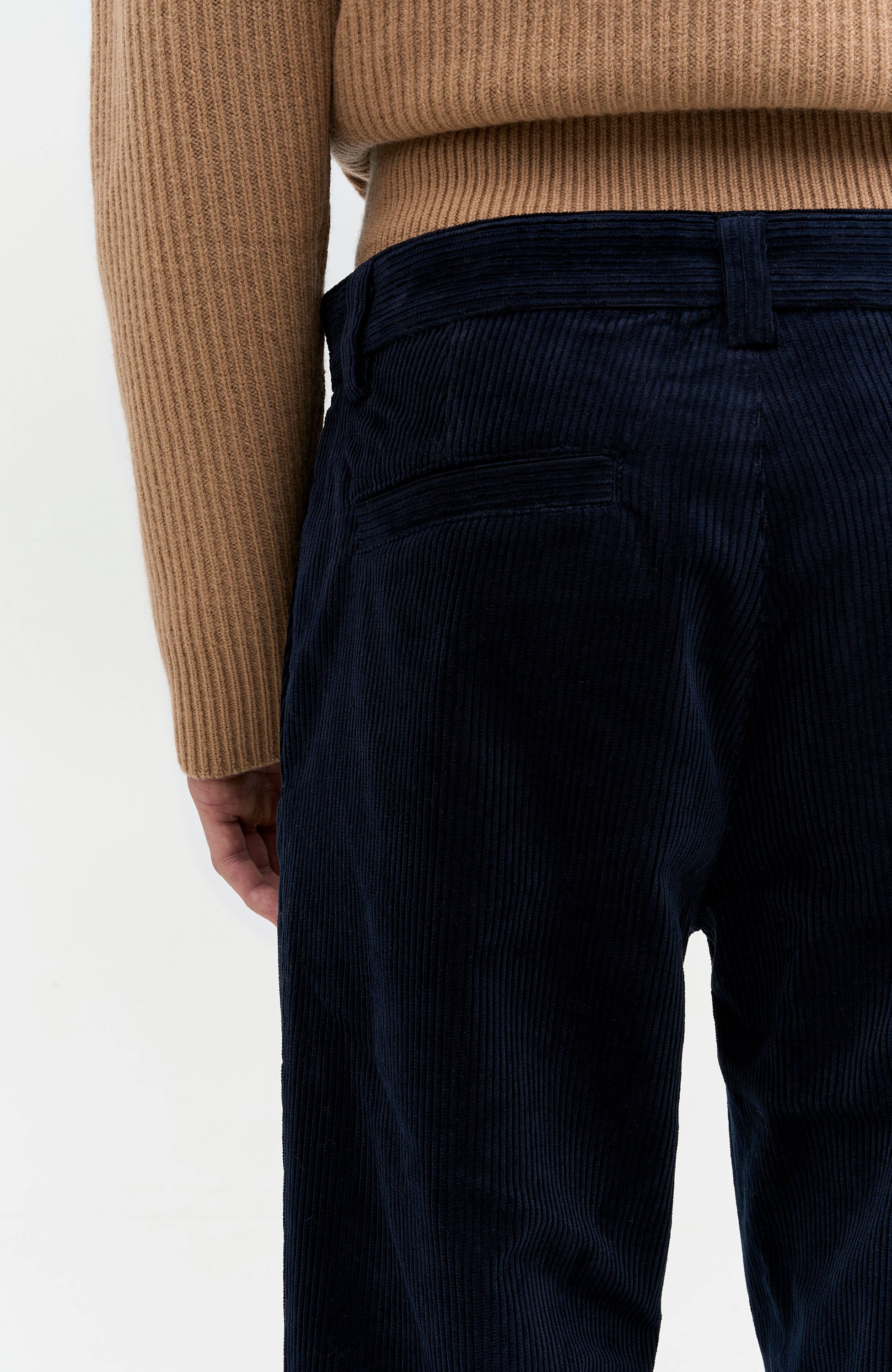 A.p.c. Navy Corduroy chino trousers constantin image 7