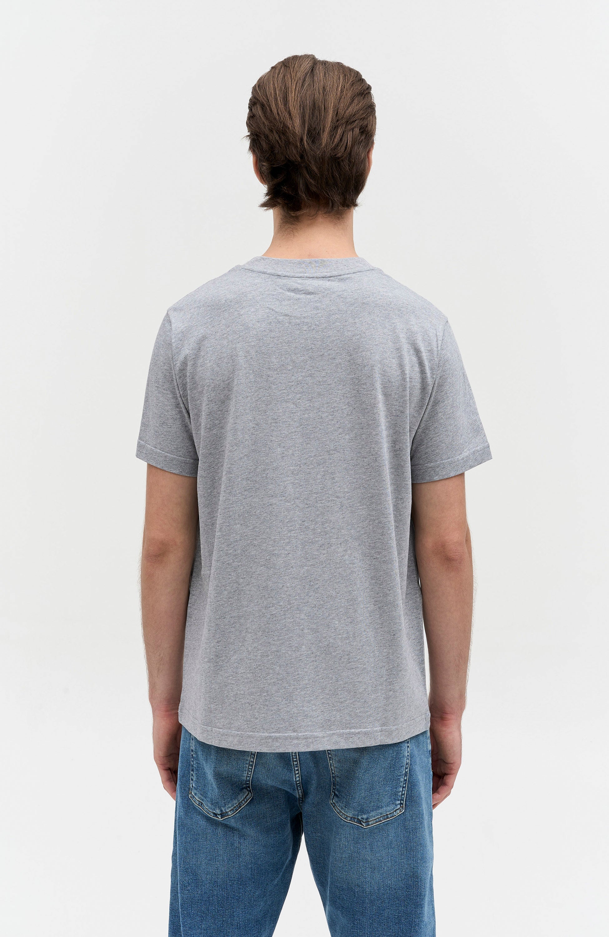 A.p.c. Grey Cotton t-shirt standard a.p.c. image 4
