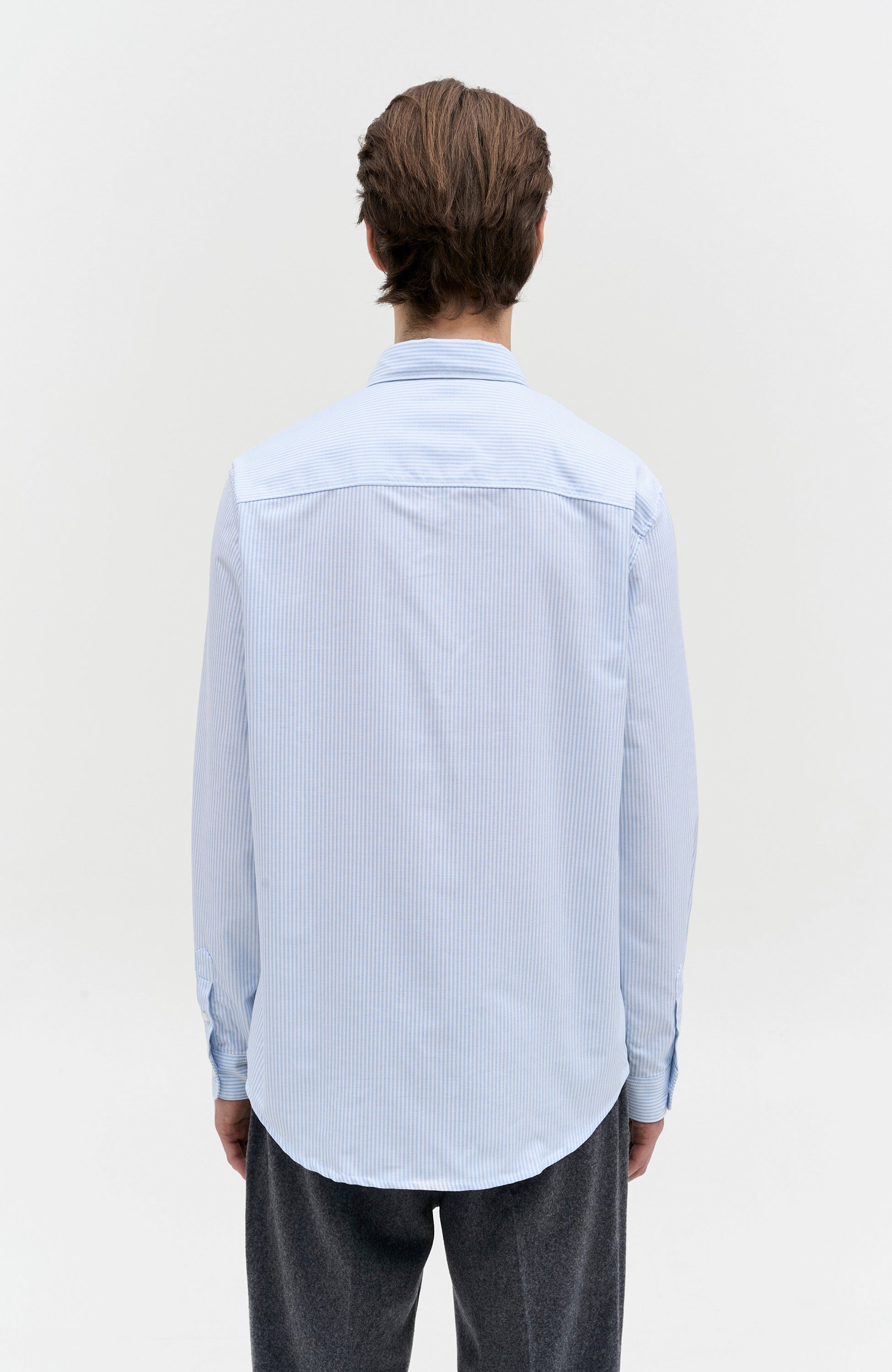 A.p.c. Blue Striped button-down shirt greg image 4