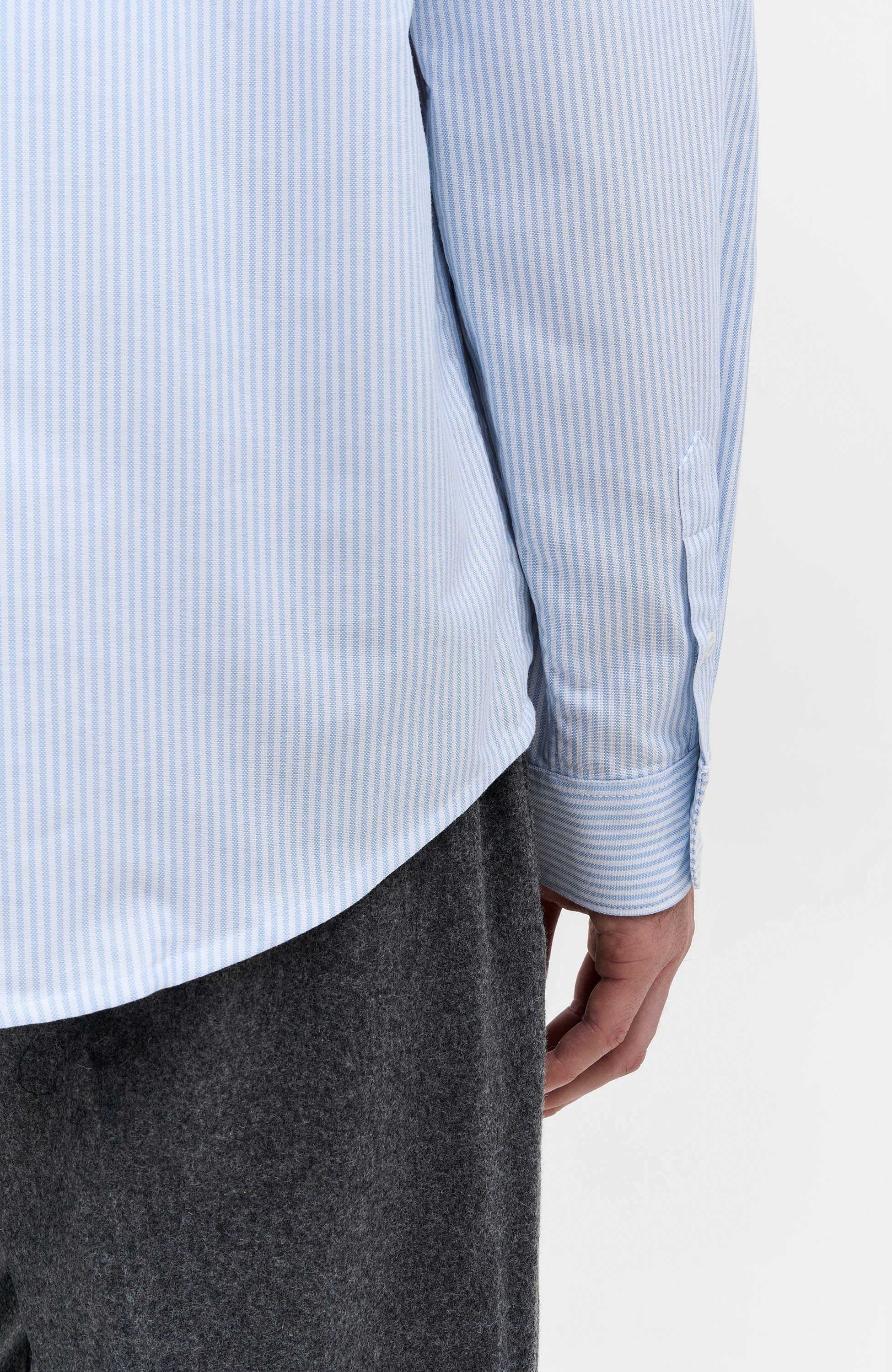 A.p.c. Blue Striped button-down shirt greg image 7