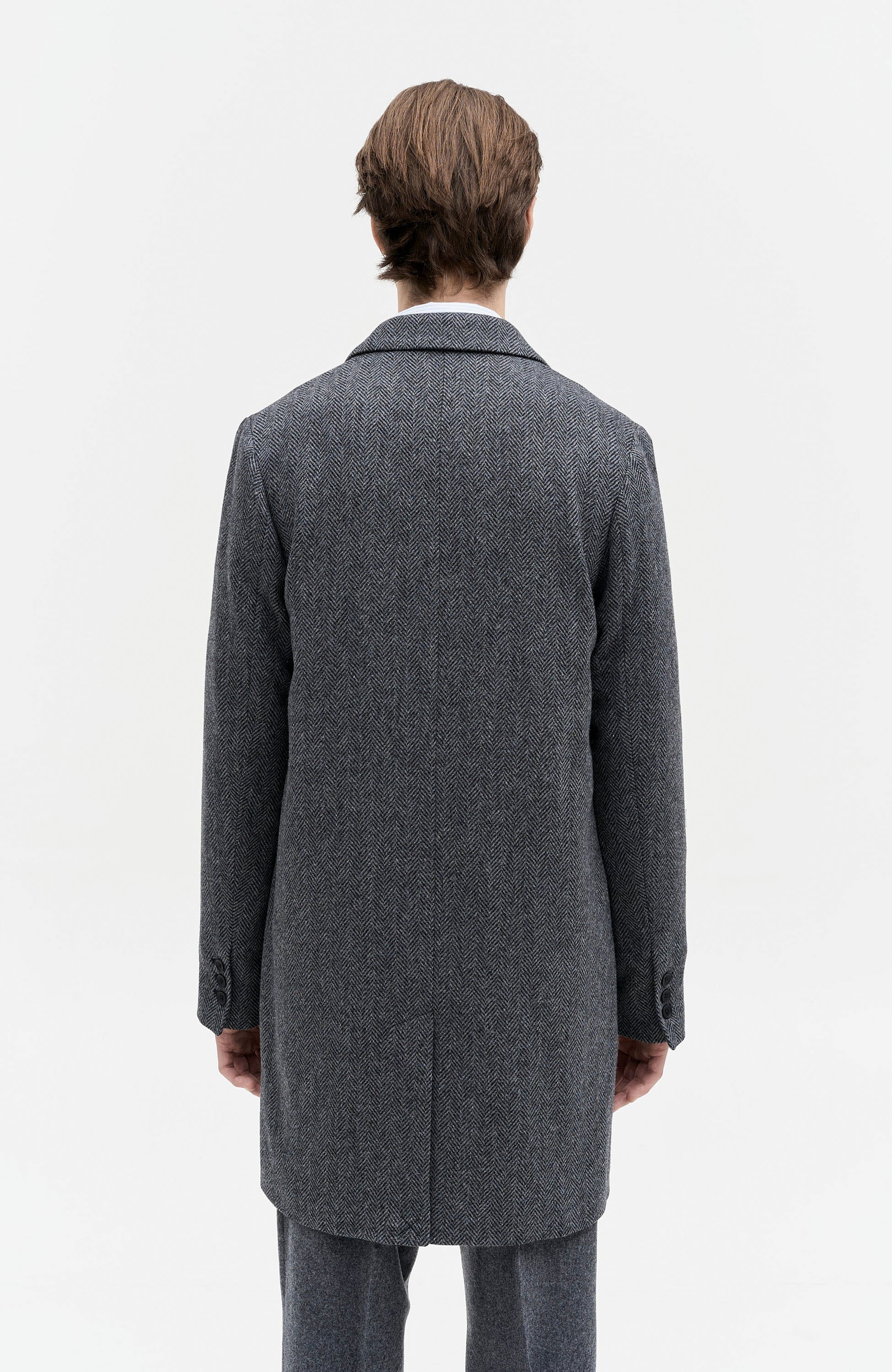 A.p.c. Grey Wool coat visconti image 5