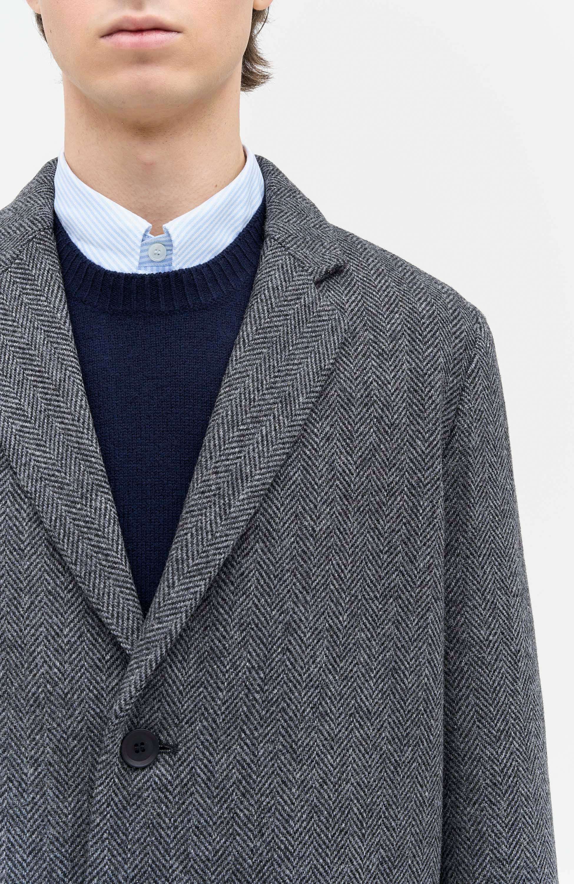 A.p.c. Grey Wool coat visconti image 7