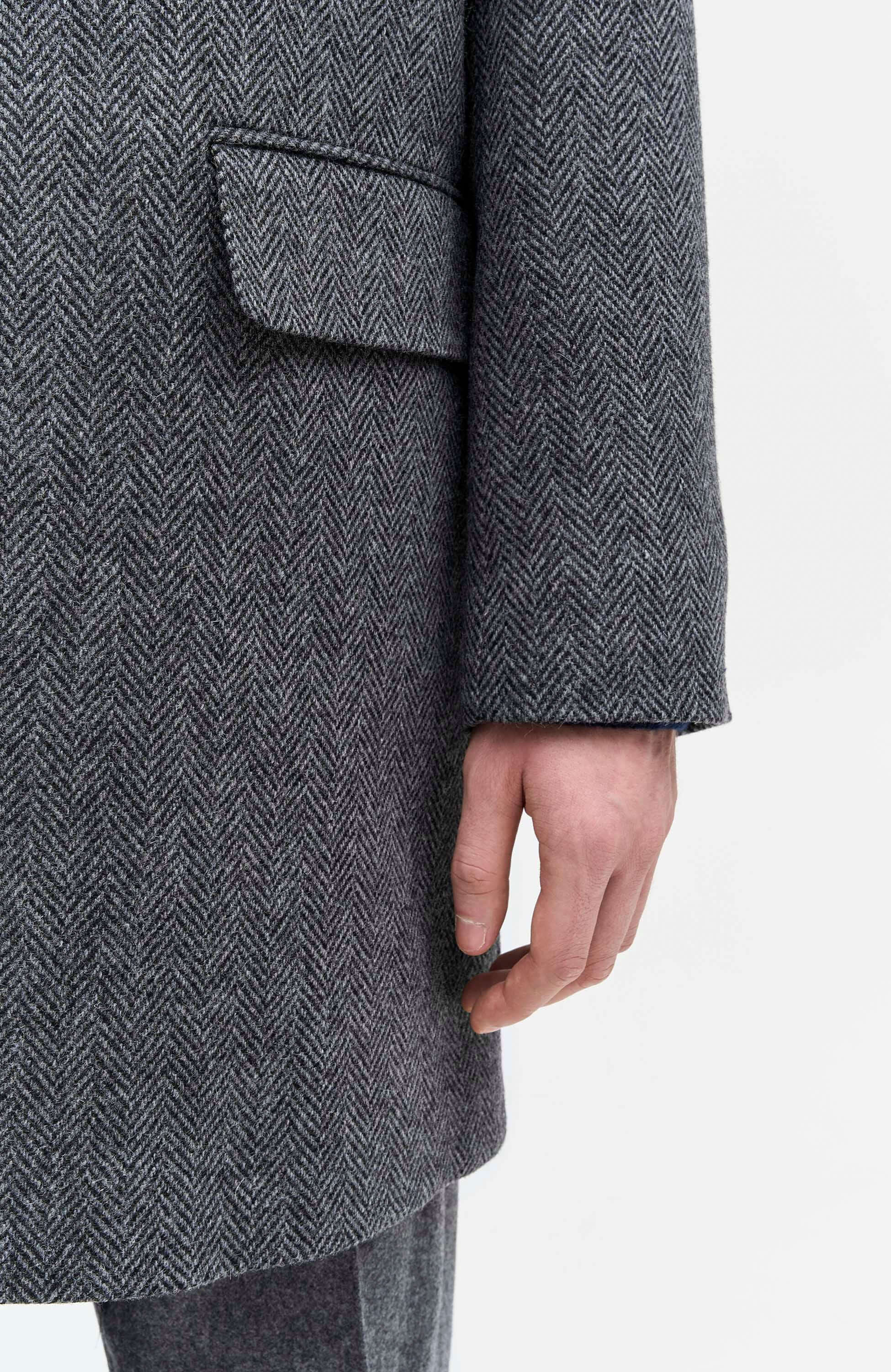 A.p.c. Grey Wool coat visconti image 8