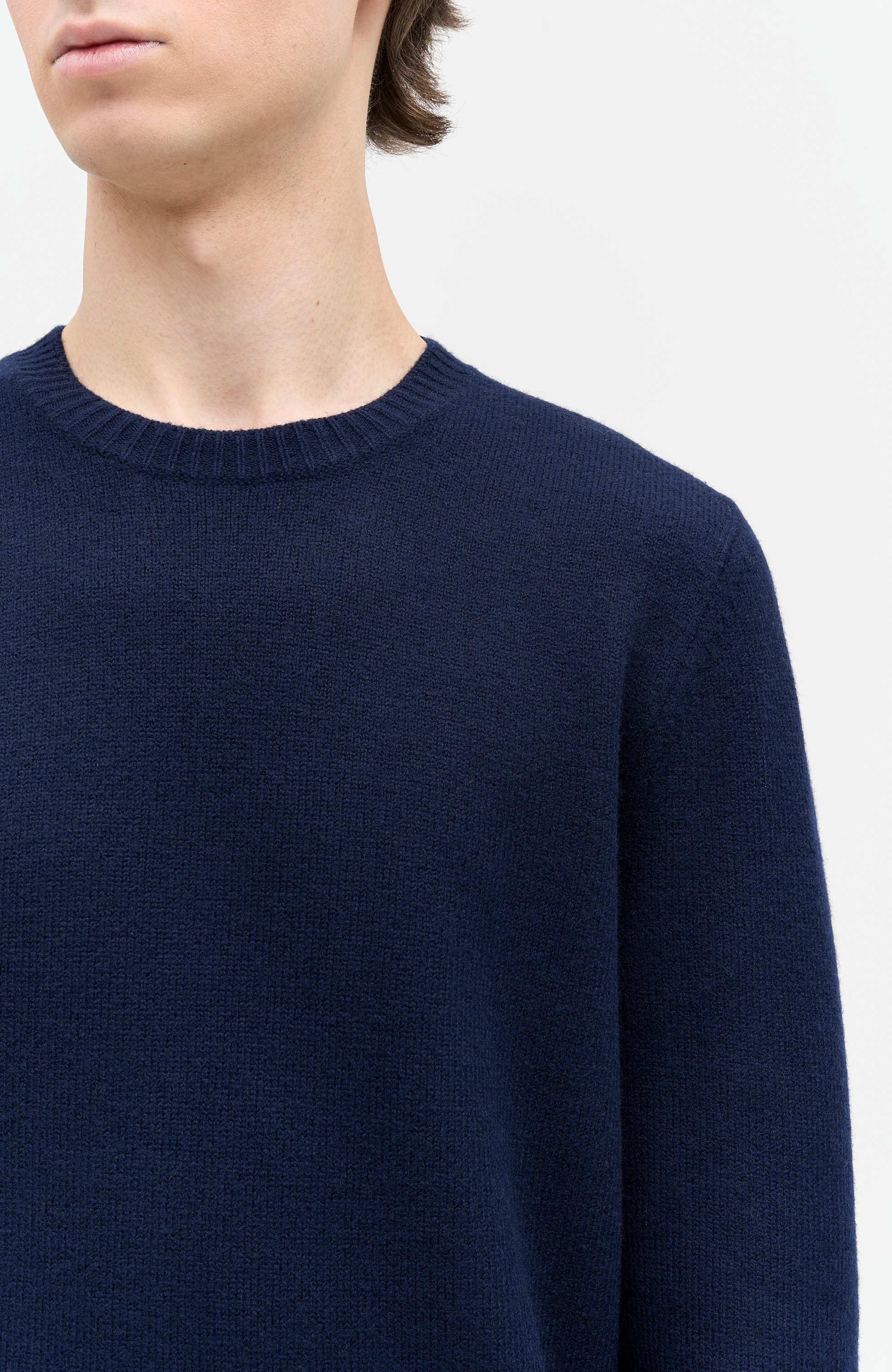 A.p.c. Navy Meriinost pullover edward image 6