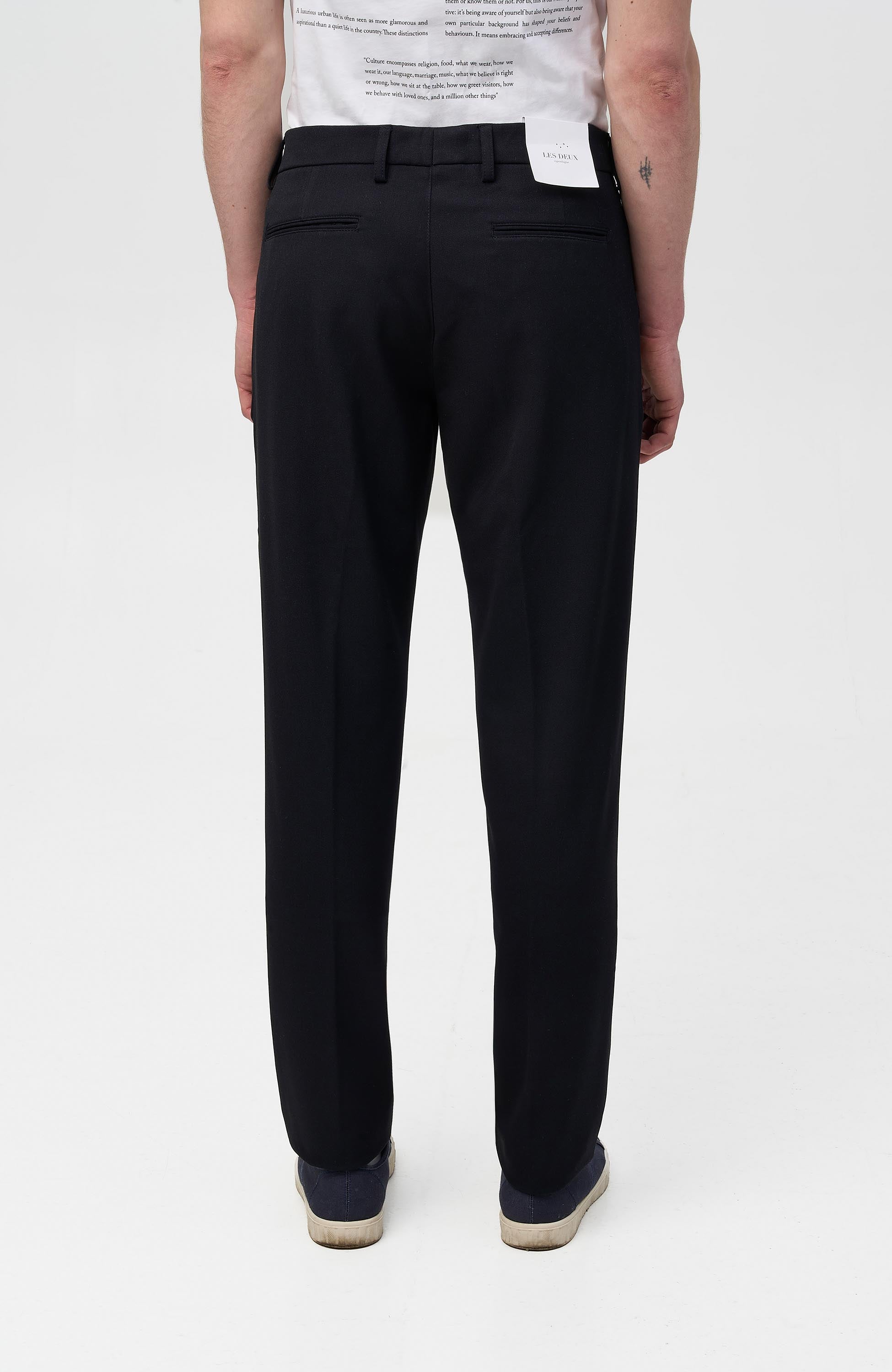 Les deux Navy Regular suit trousers como image 4