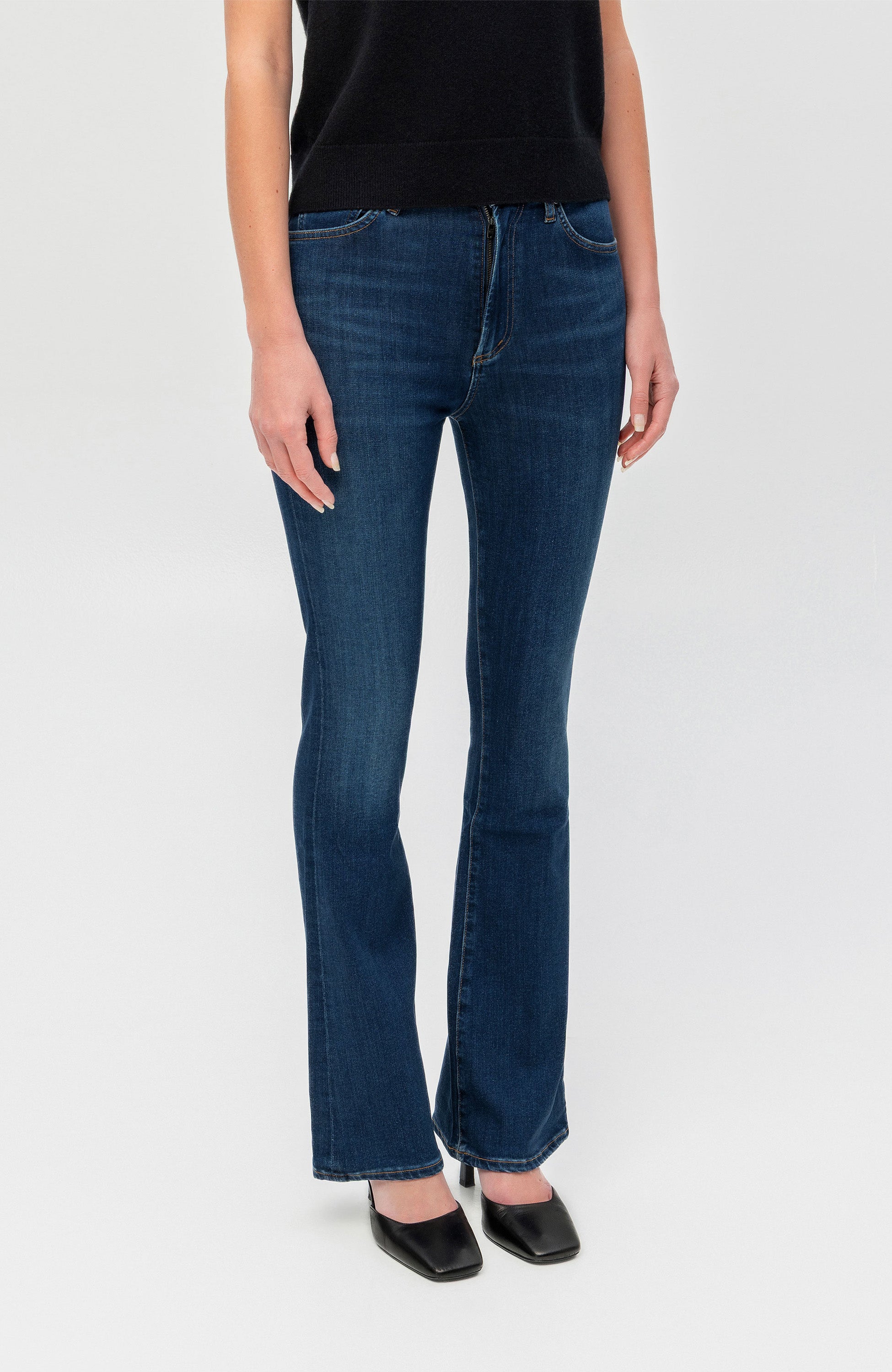 Citizens of humanity Blue High-rise bootcut jeans lilah image 3