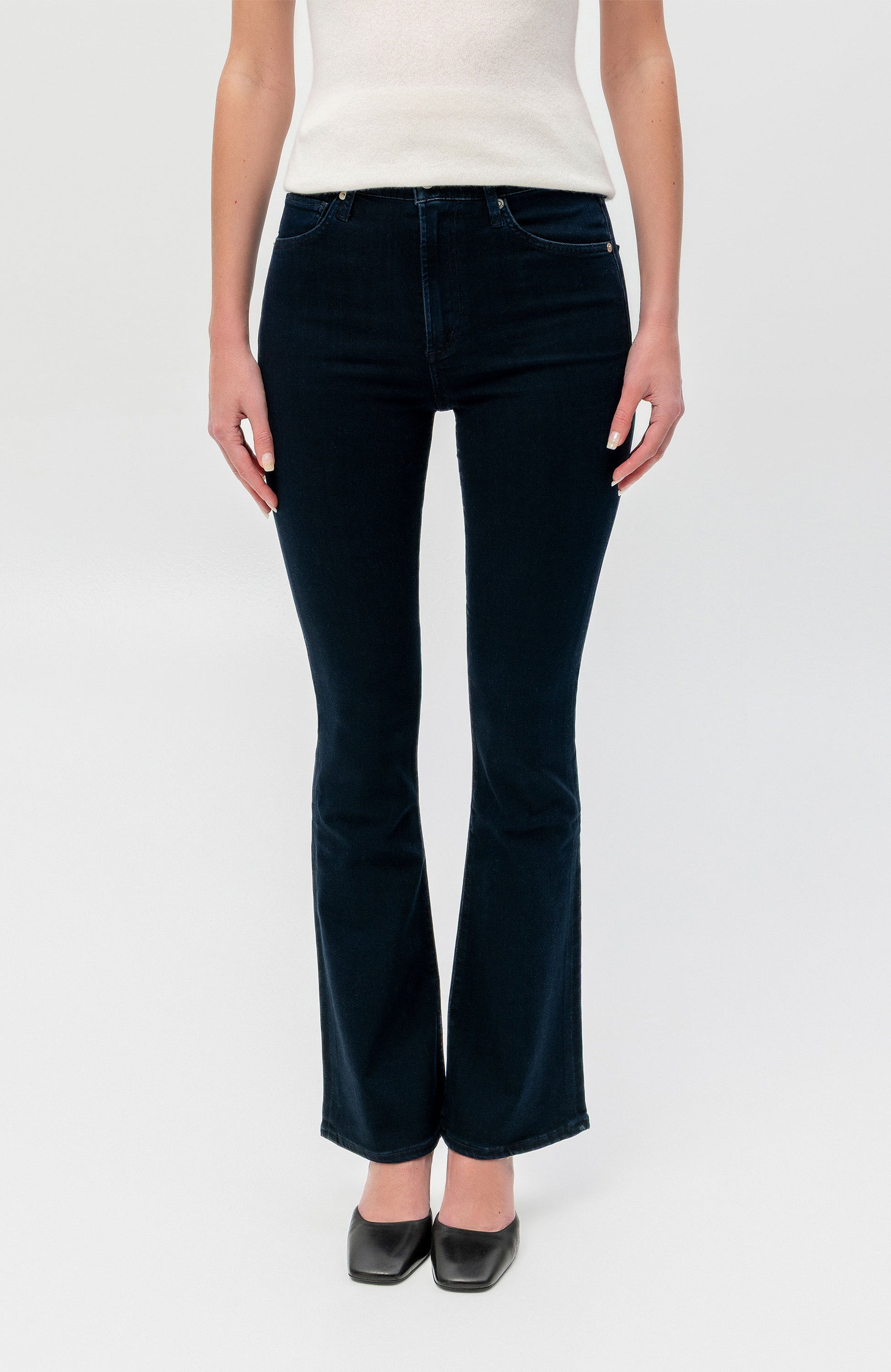 High-rise bootcut jeans LILAH