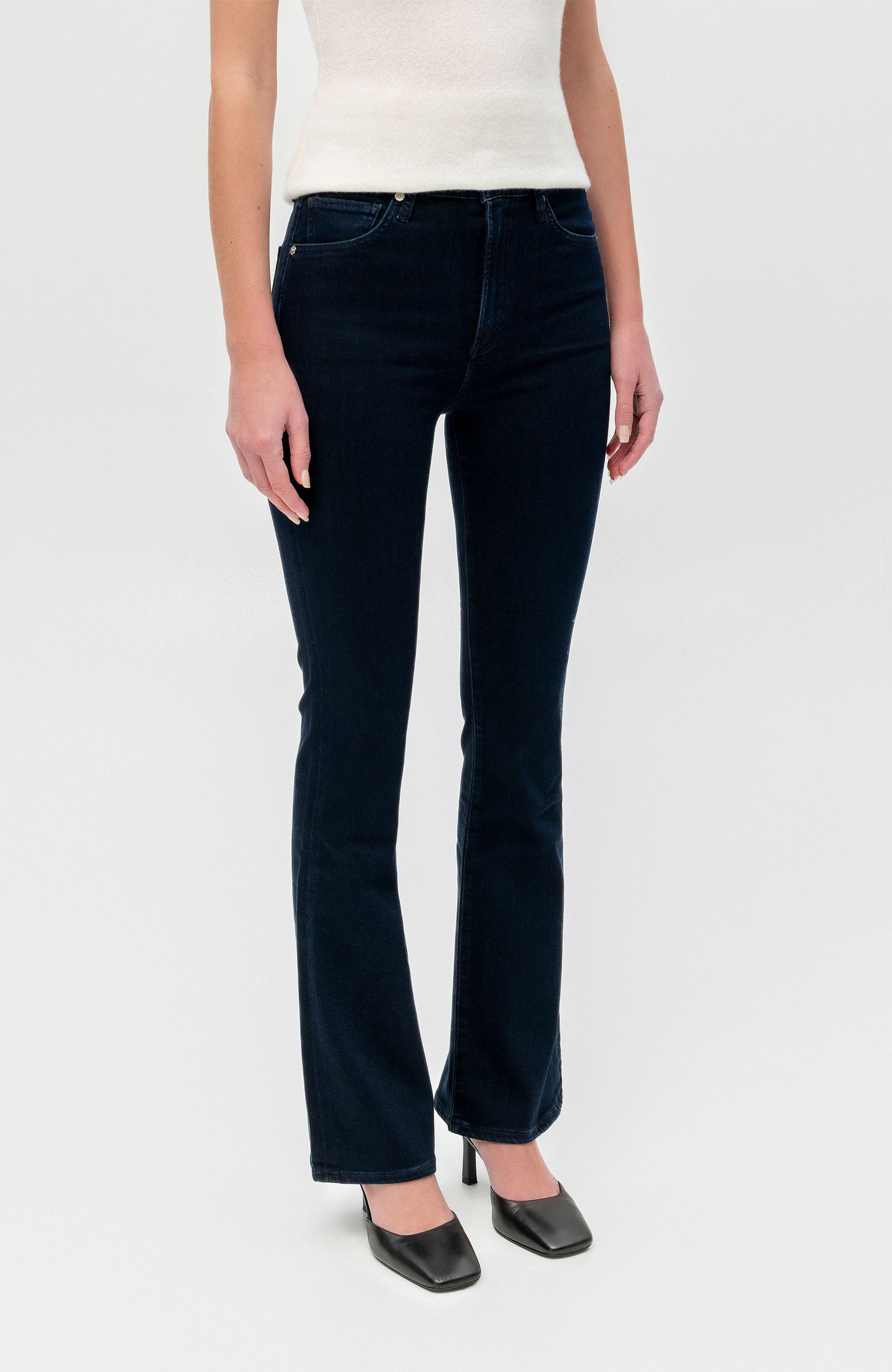 Citizens of humanity Navy High-rise bootcut jeans lilah image 3