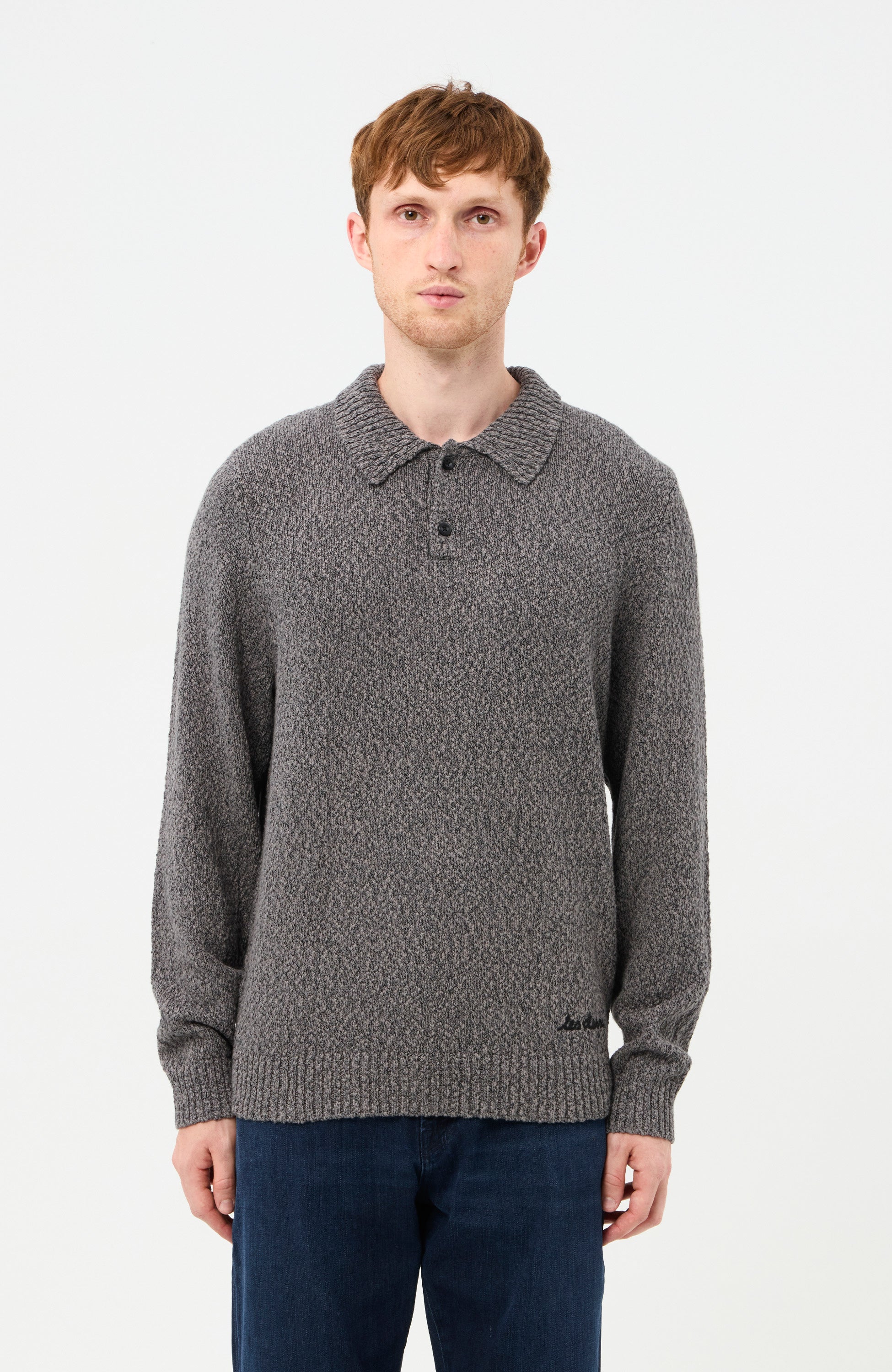 Les deux Black Sweter polo billy image 3