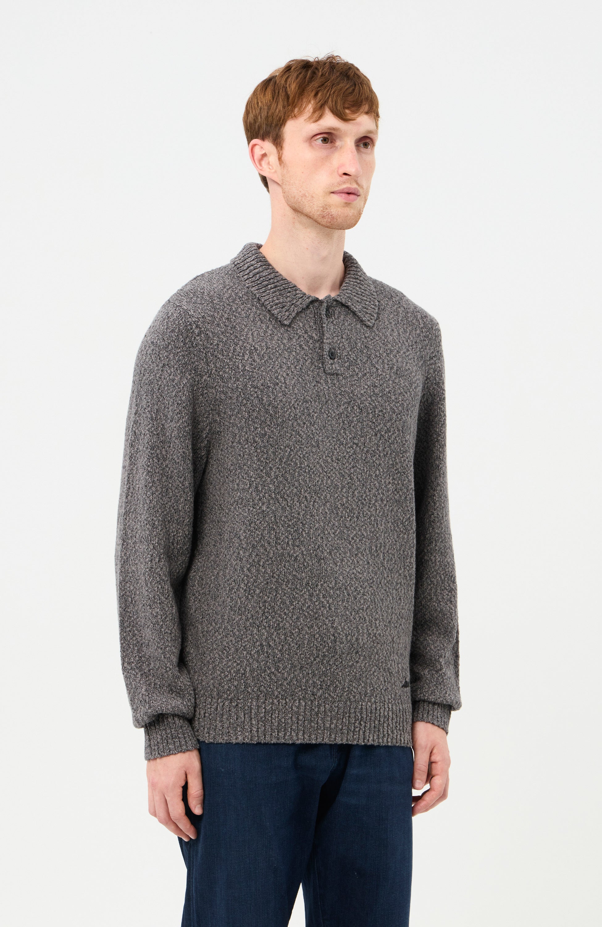 Les deux Black Sweter polo billy image 4