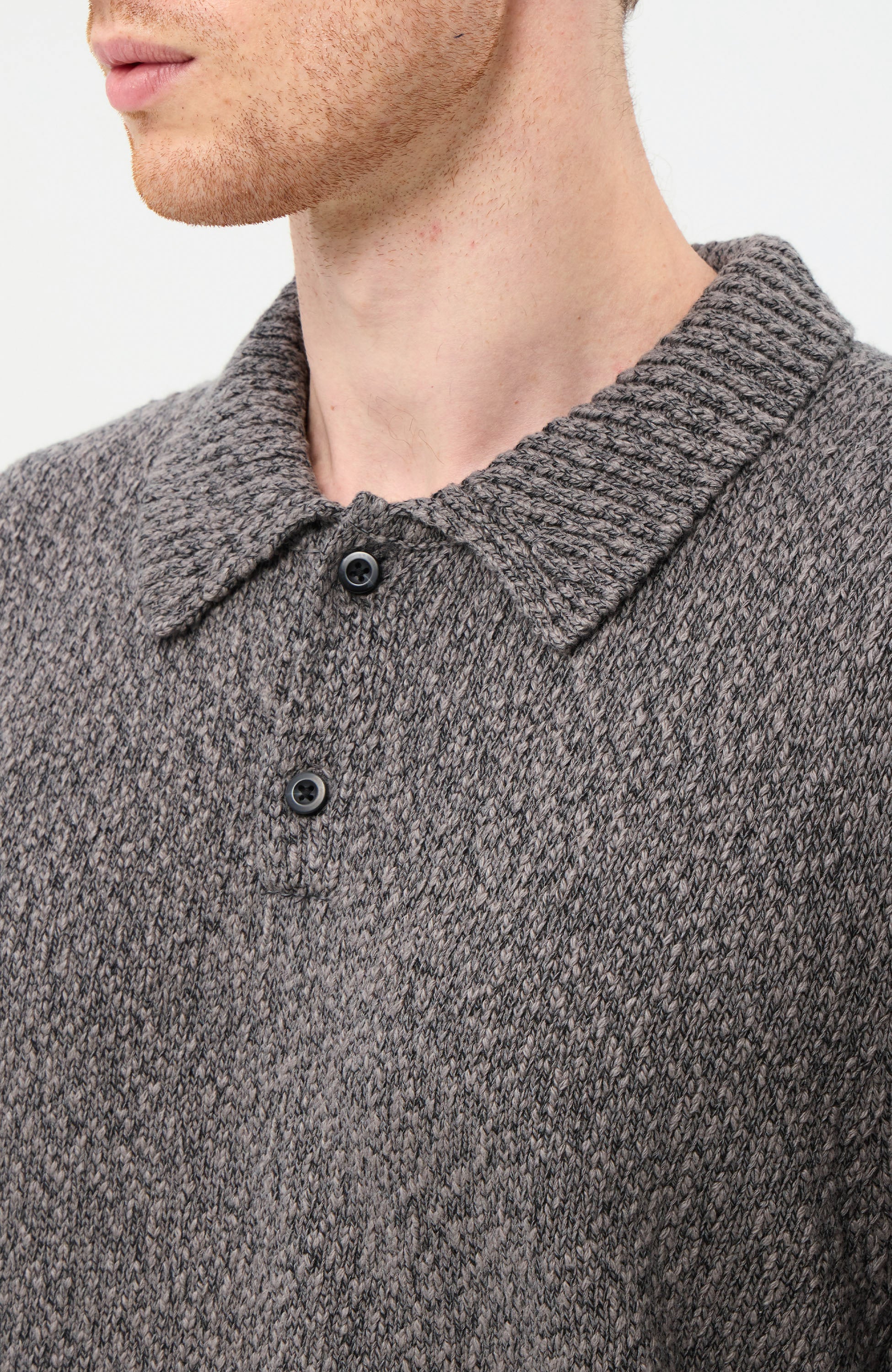 Les deux Black Sweter polo billy image 6