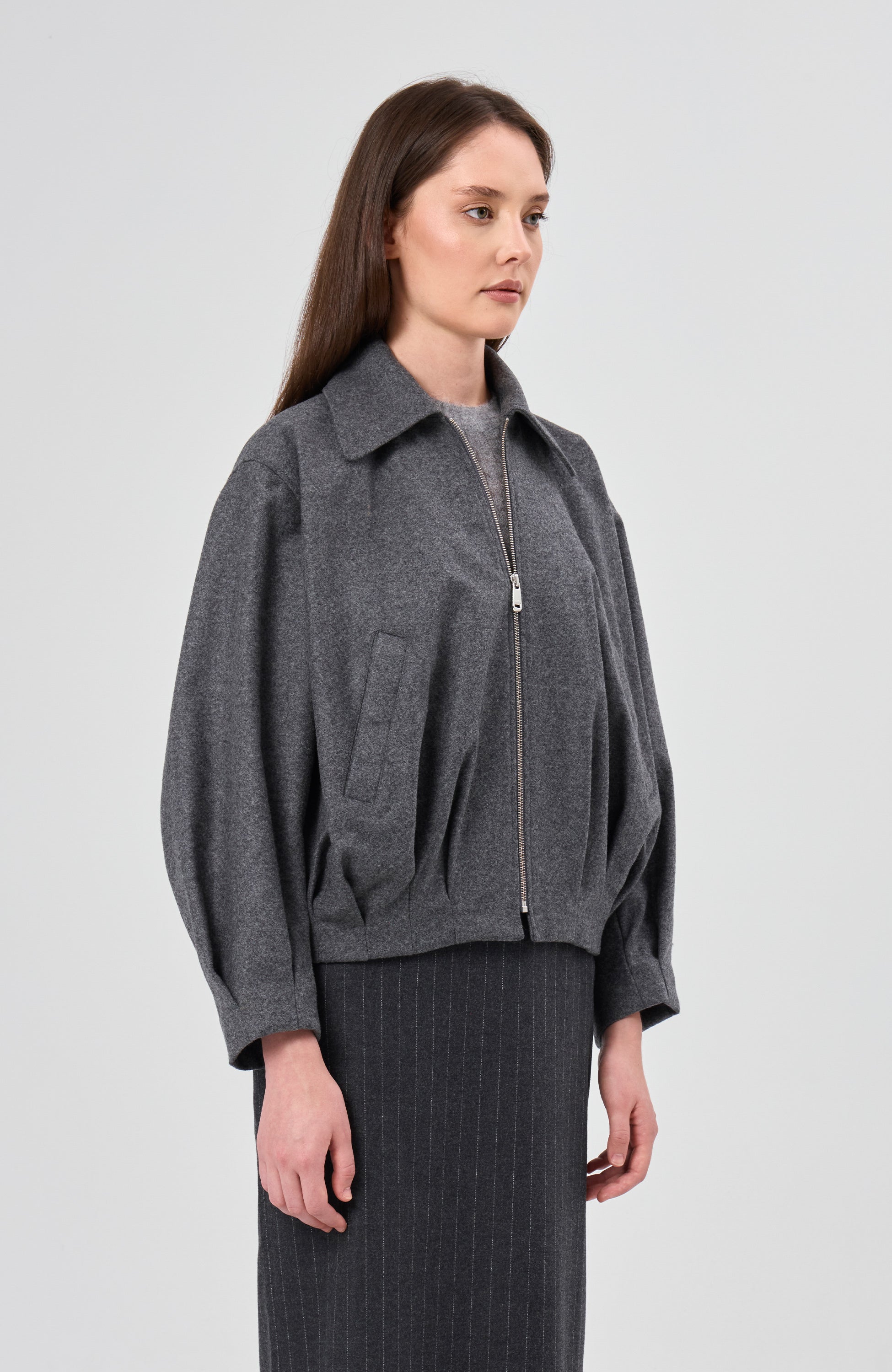 House of dagmar Grey Villane jakk image 3
