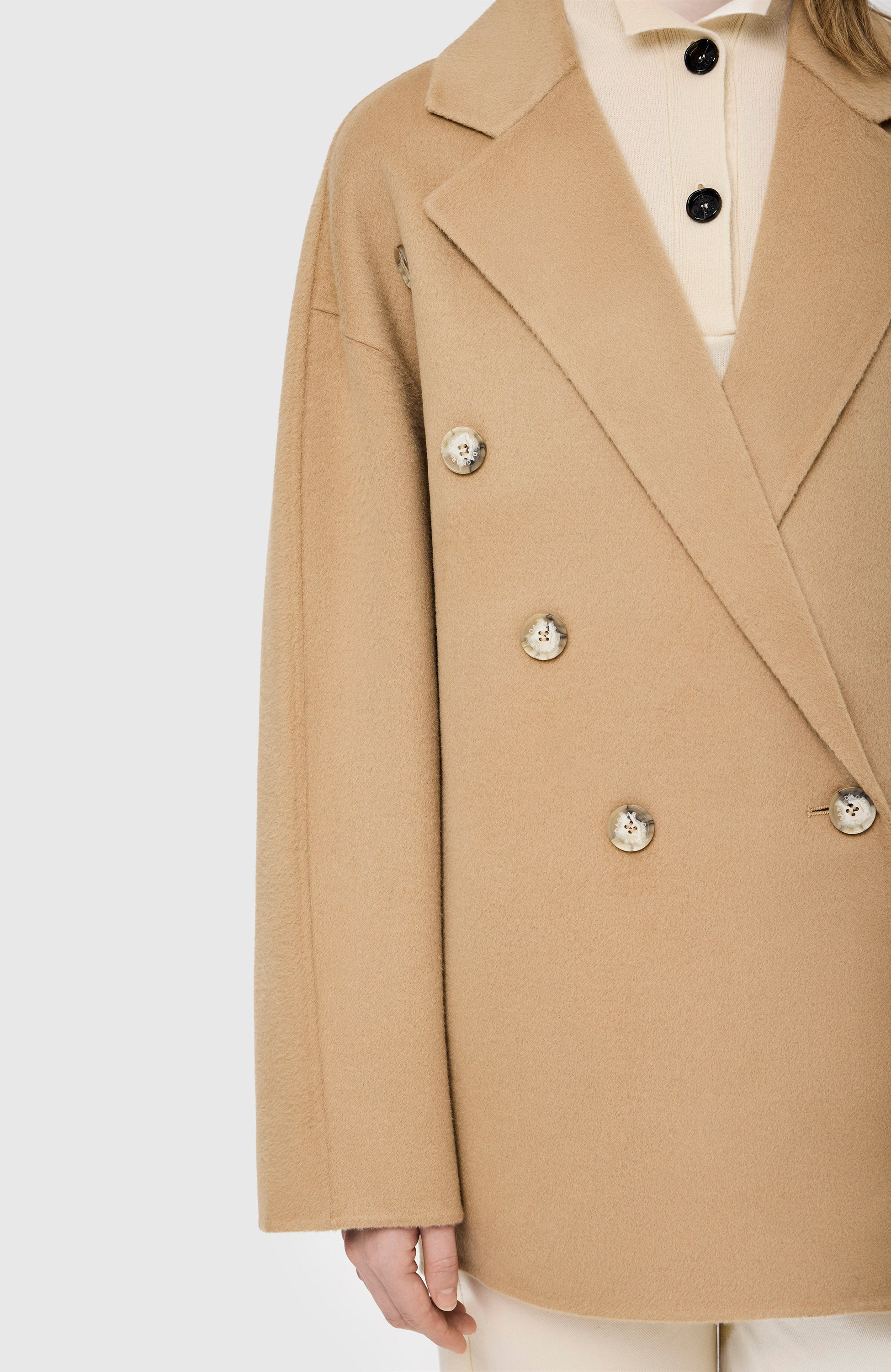 House of dagmar Beige Double jacket image 5