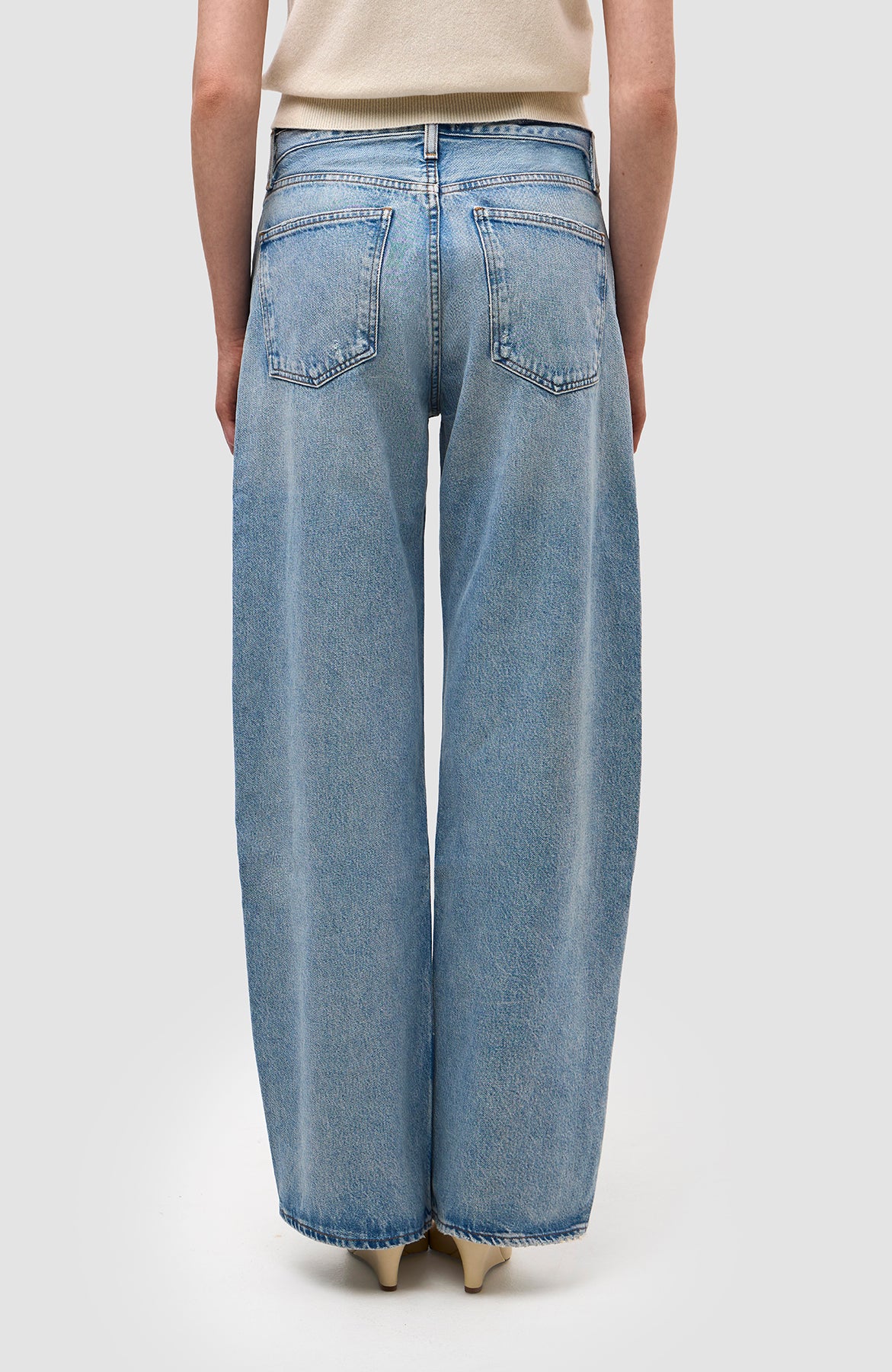 Agolde Relaxed wide-leg arc jeans image 5