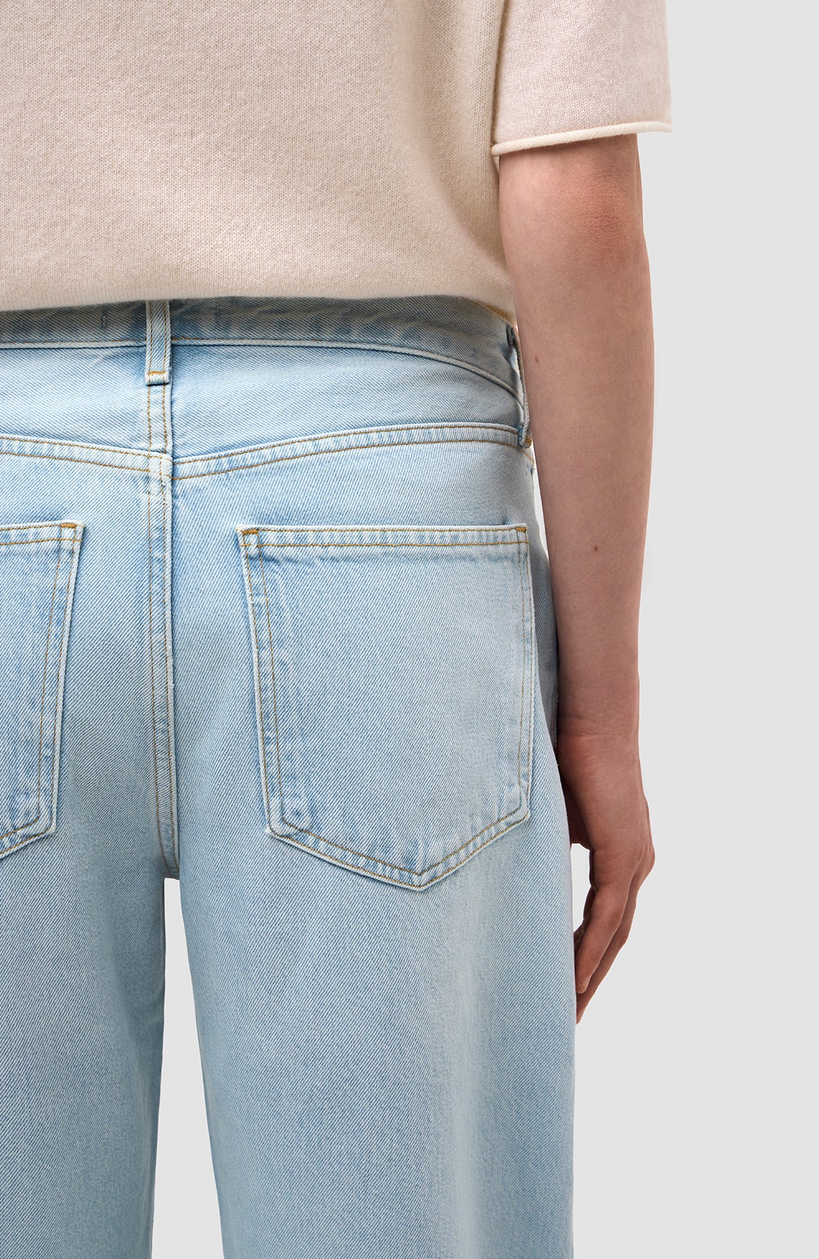 Agolde Blue Low-rise baggy jeans fusion image 9