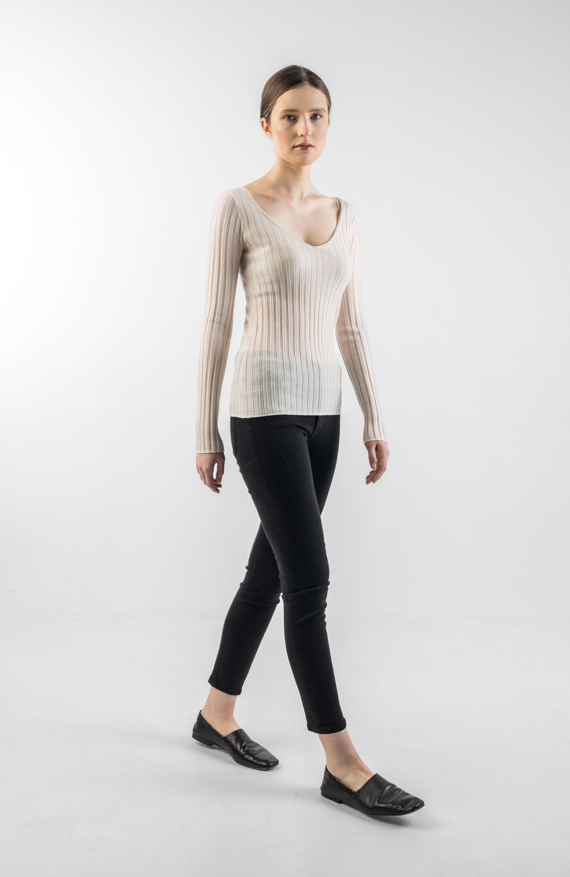Citizens of humanity Black Mid-rise skinny jeans rocket ankle image 2