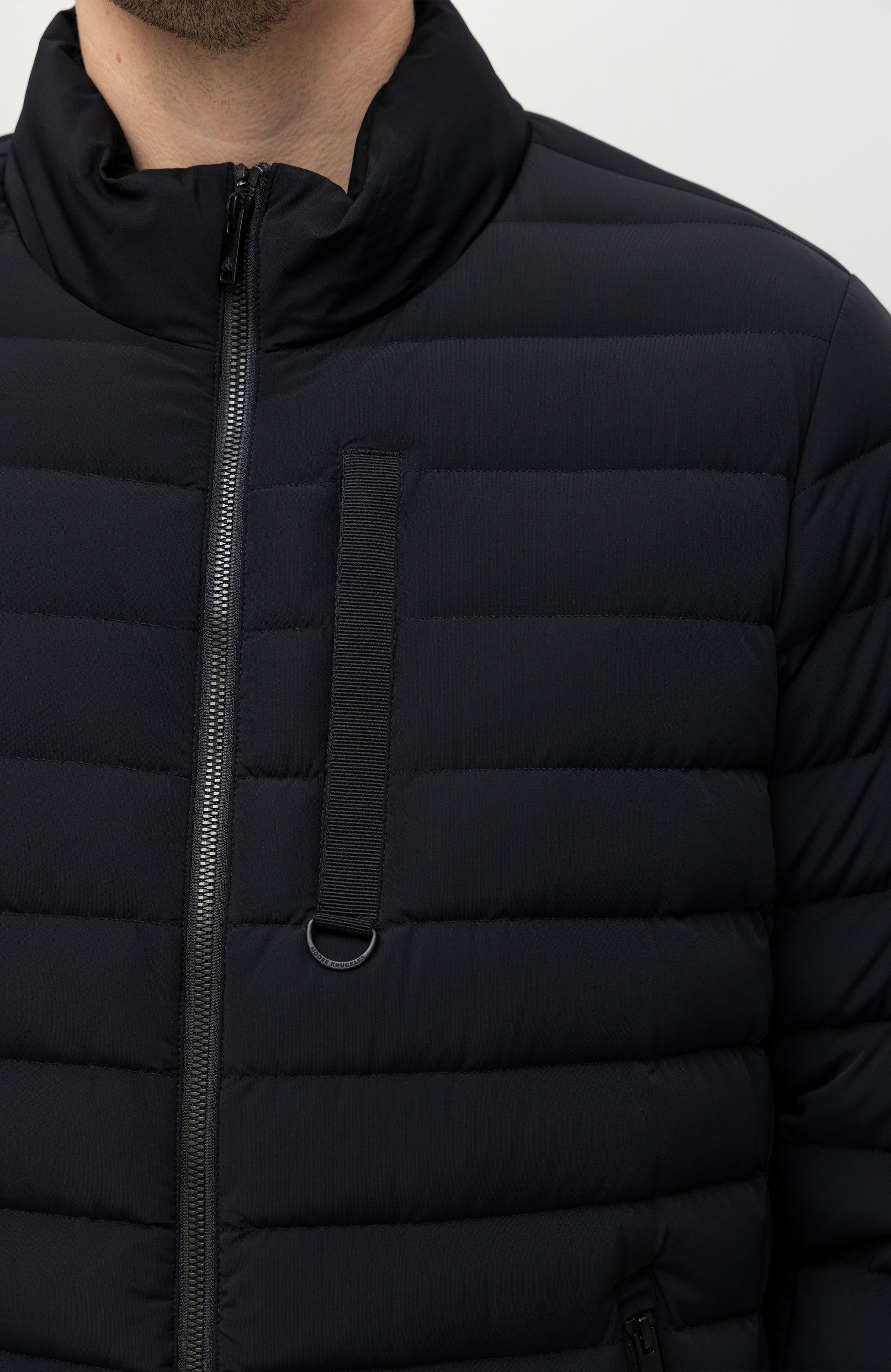 Moose knuckles Black Lightweight quilted jacket laki image 6