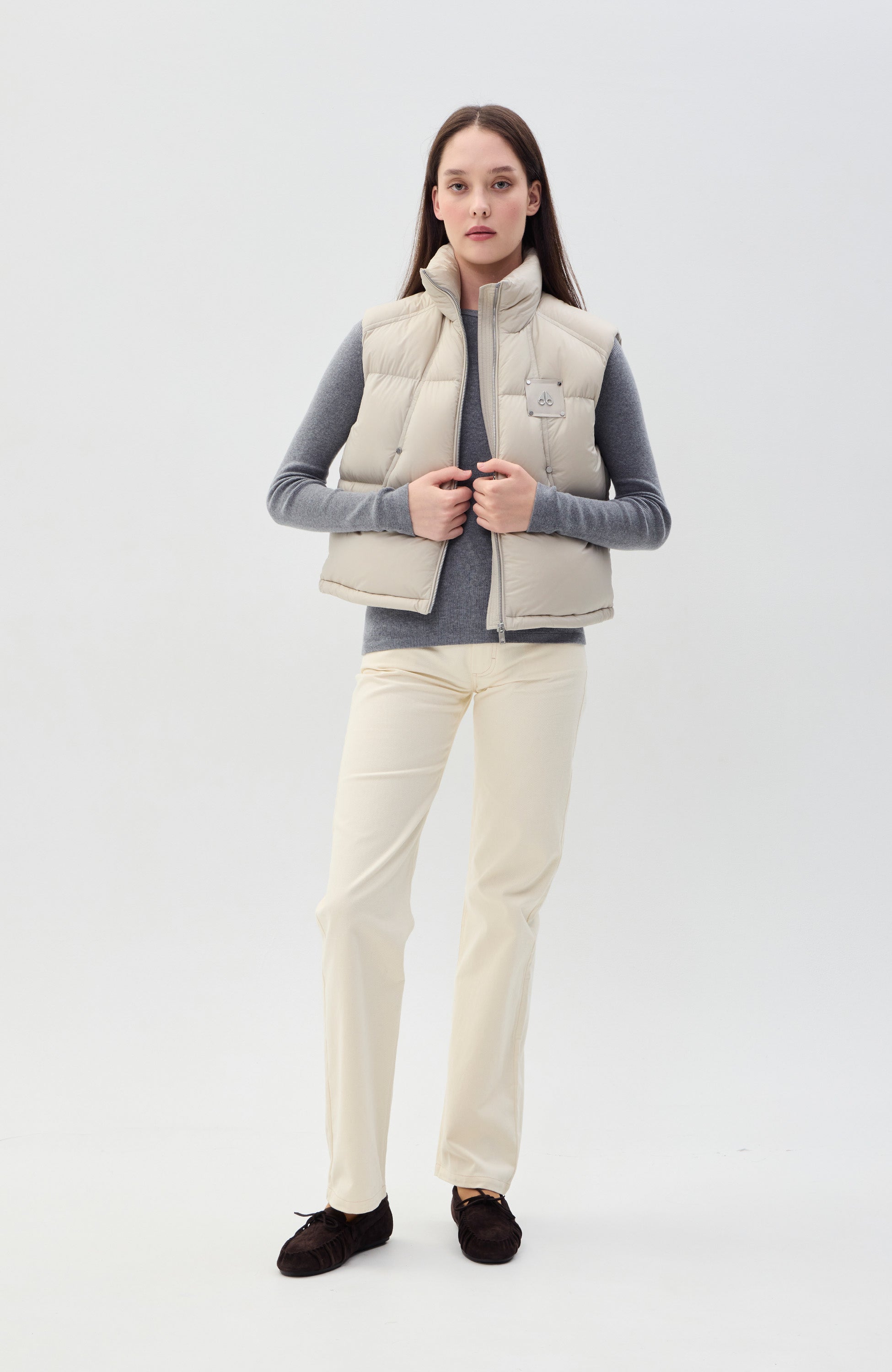 Moose knuckles Neutral Puffer vest akai image 12