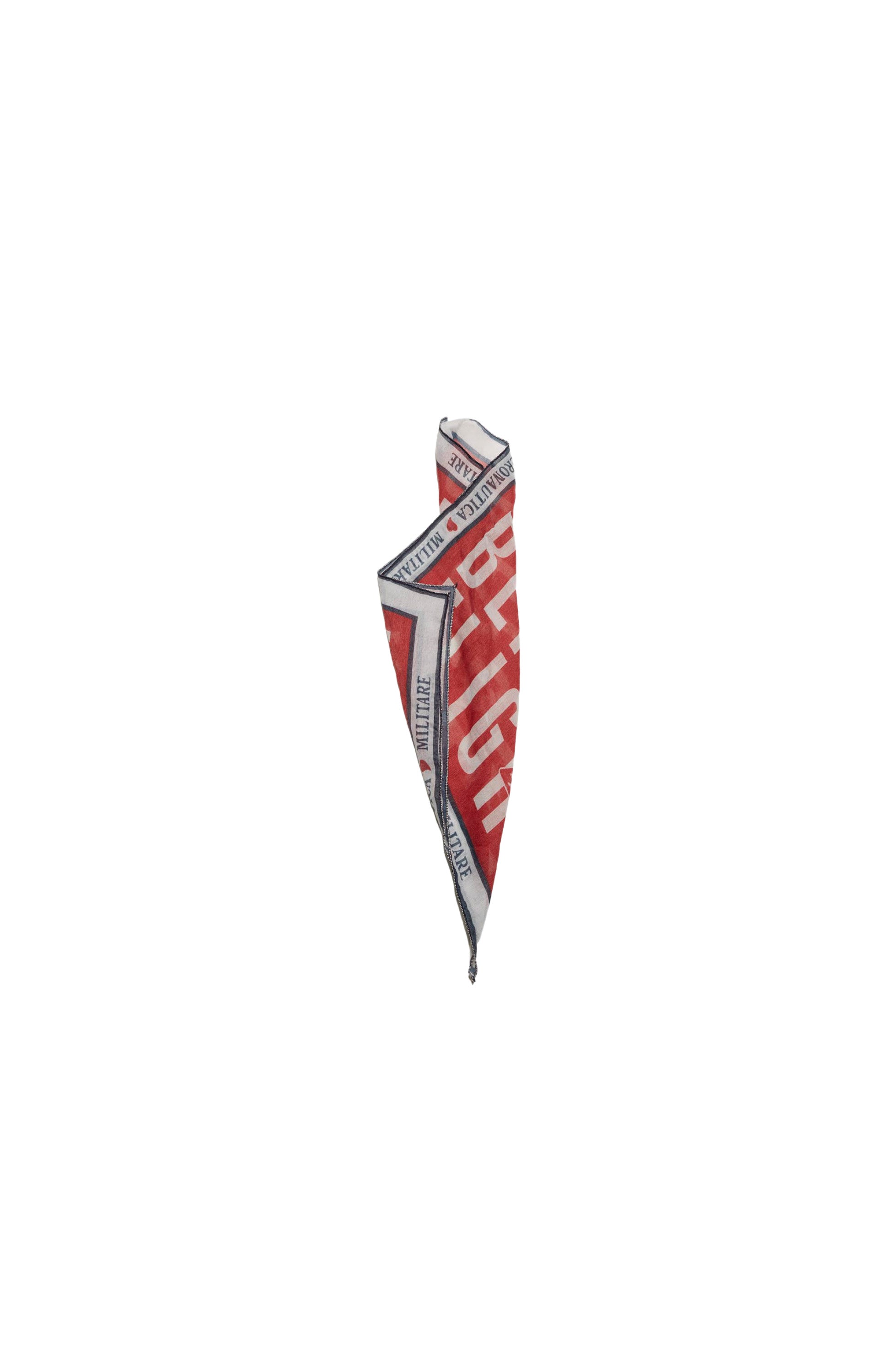 Aeronautica militare Red Szalik z nadrukiem image 2