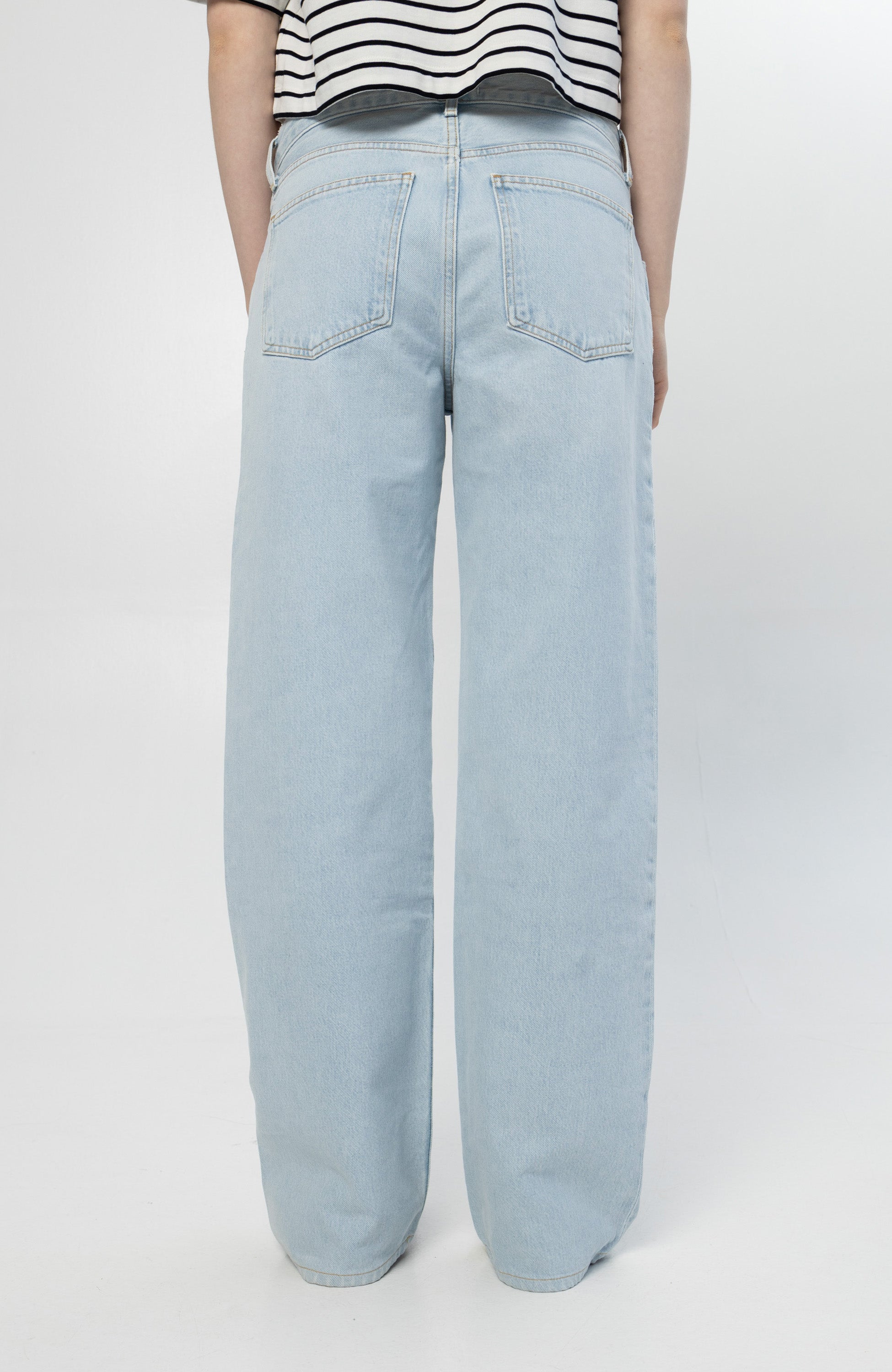 Agolde Blue Low-rise baggy jeans fusion image 5